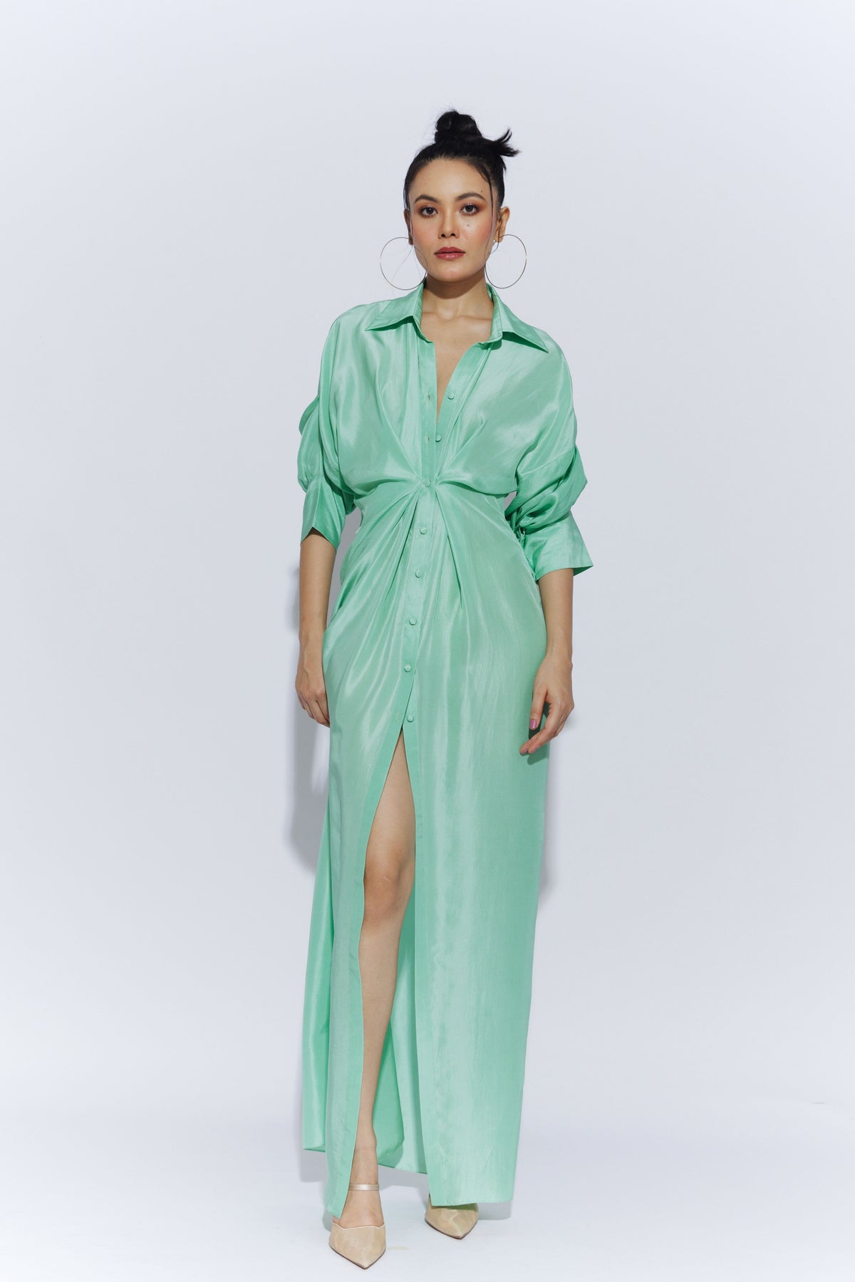 Eve Pastel Green Dress