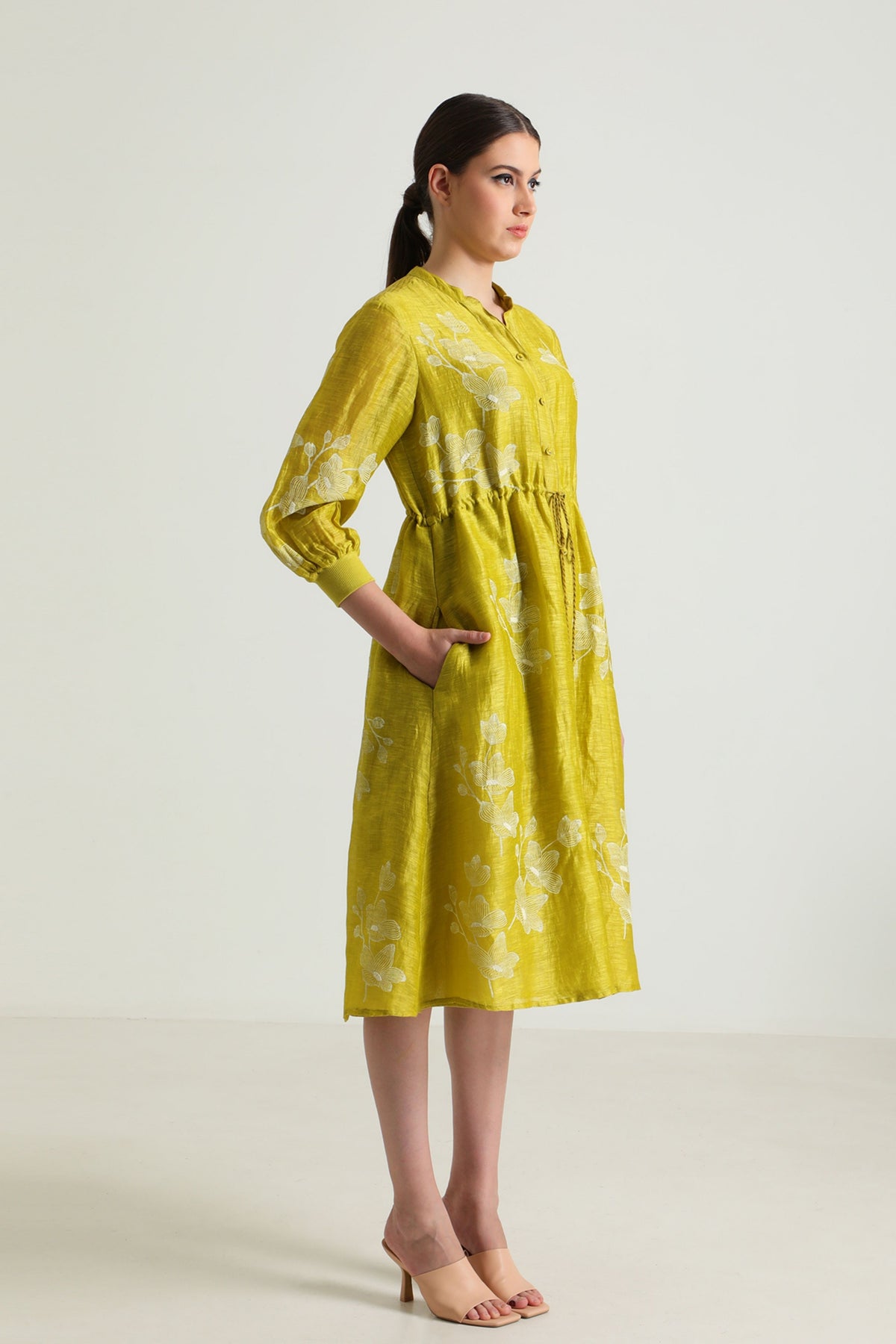 Chartreuse Dress