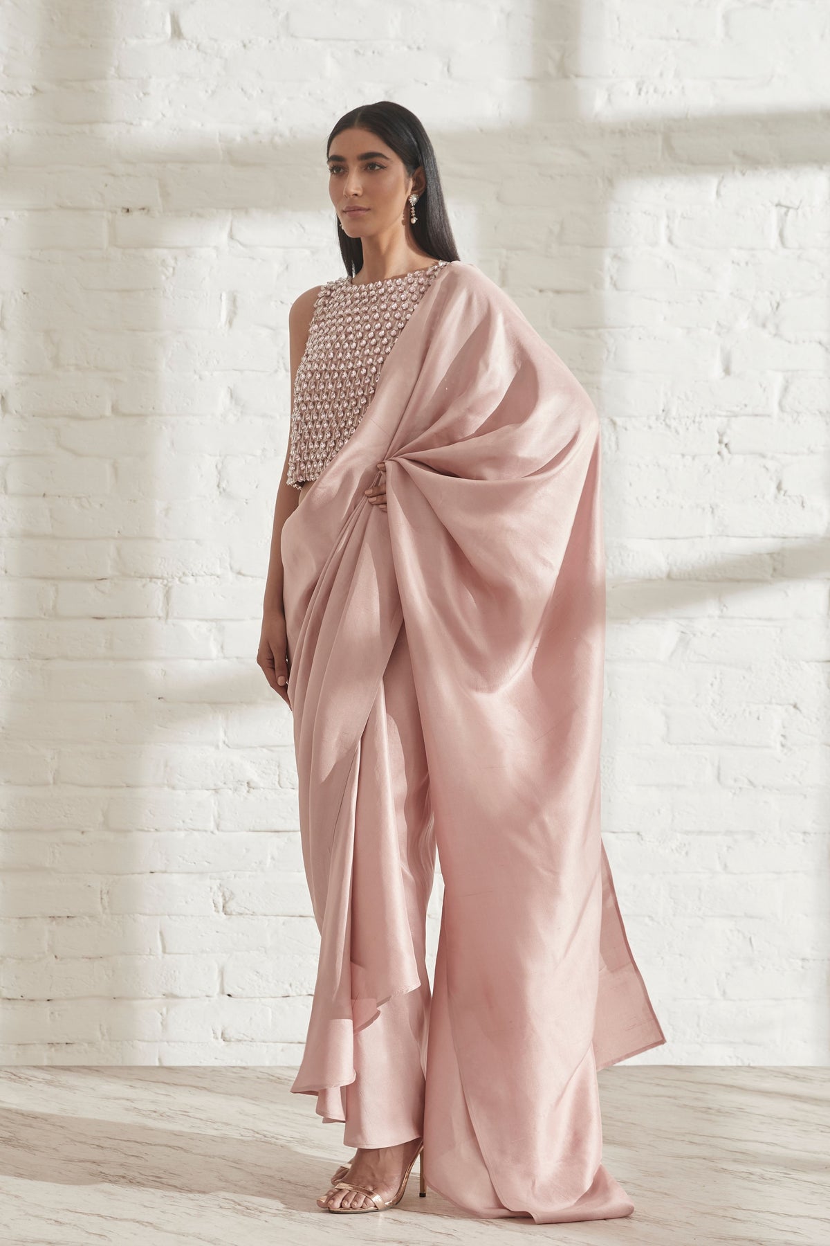 Masai Godet Pink Sari