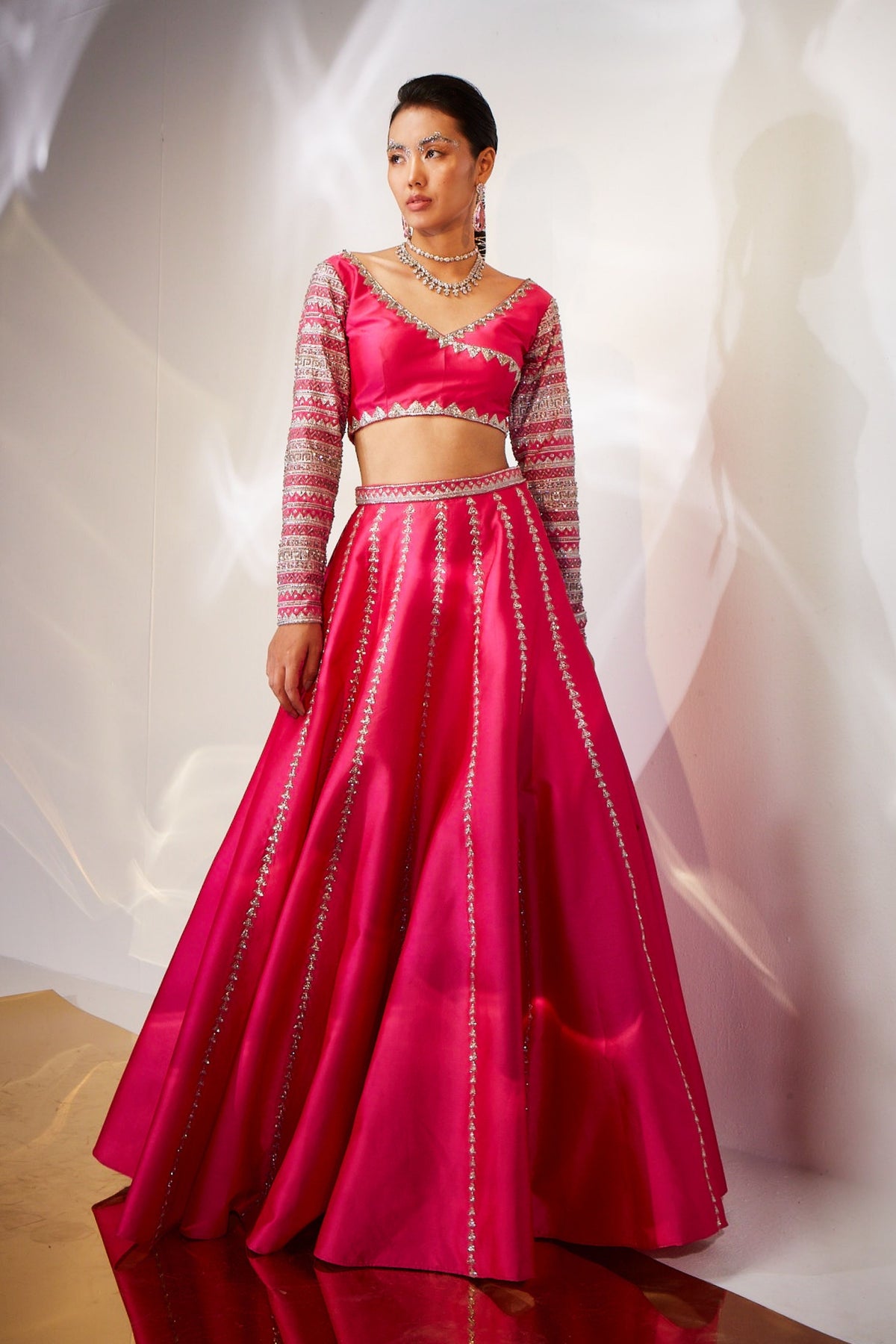 Pink Lehenga Set