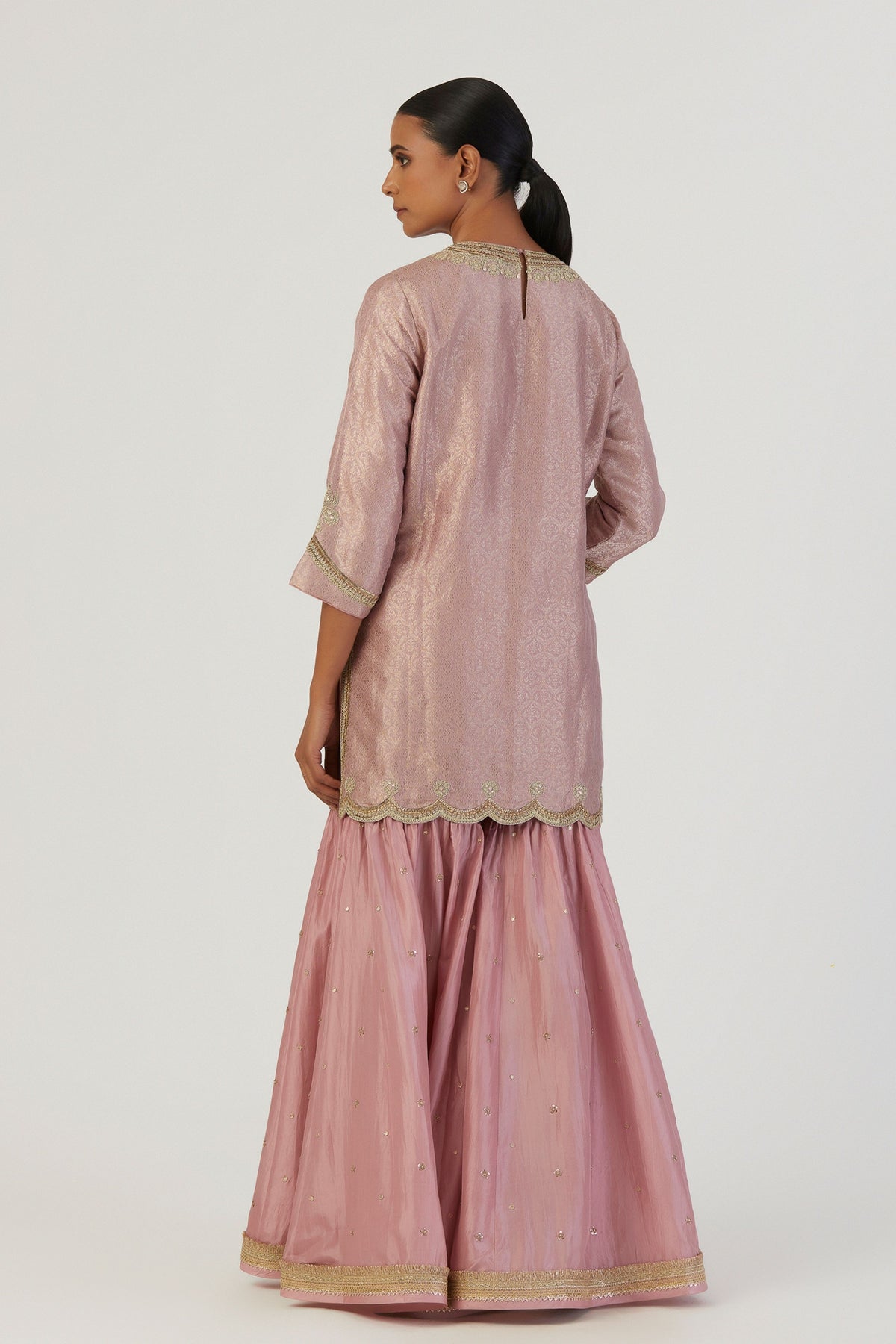 Bani Mauve Kurta and Sharara