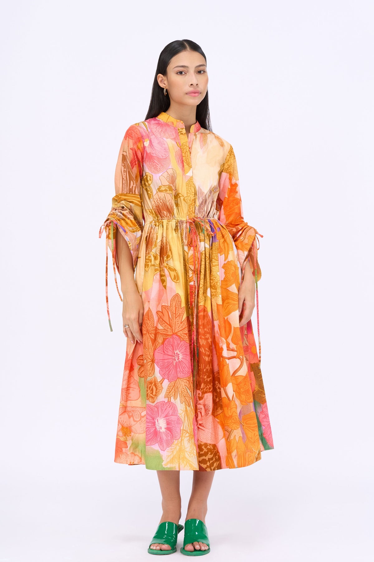 Day Bloom Shirt Dress