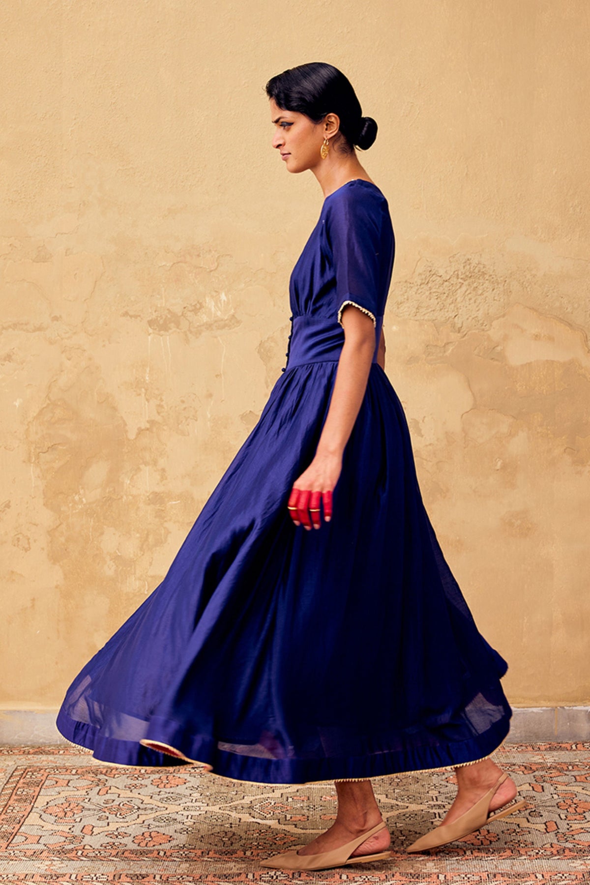 Neelam Dress in Blue