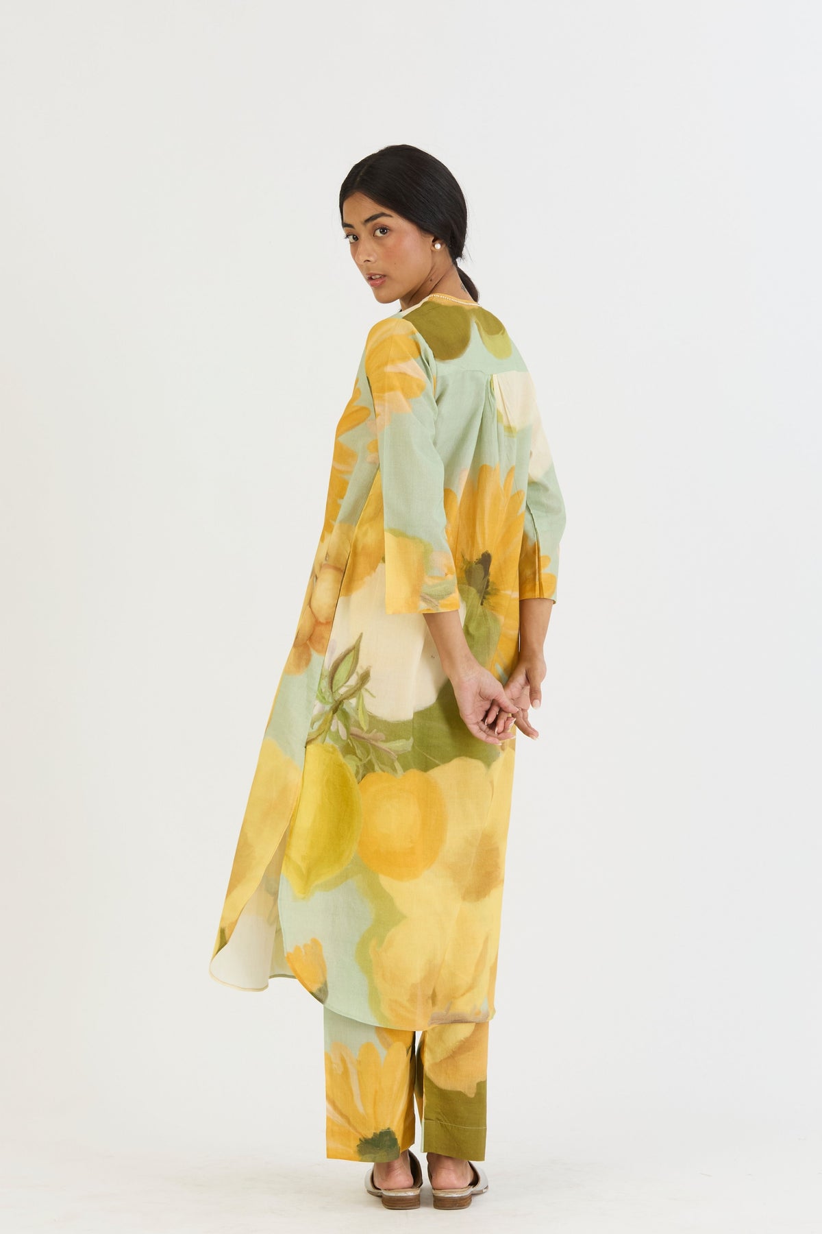 Lemonade Long Kurta Set