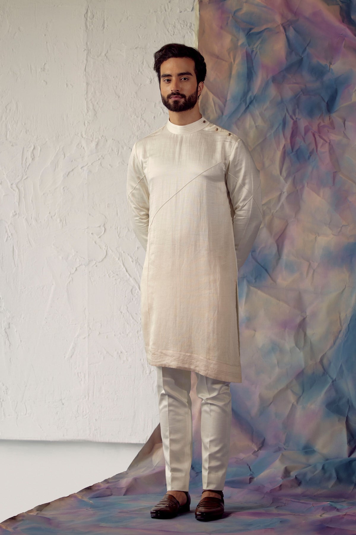 Ivory Ombre Kurta Set