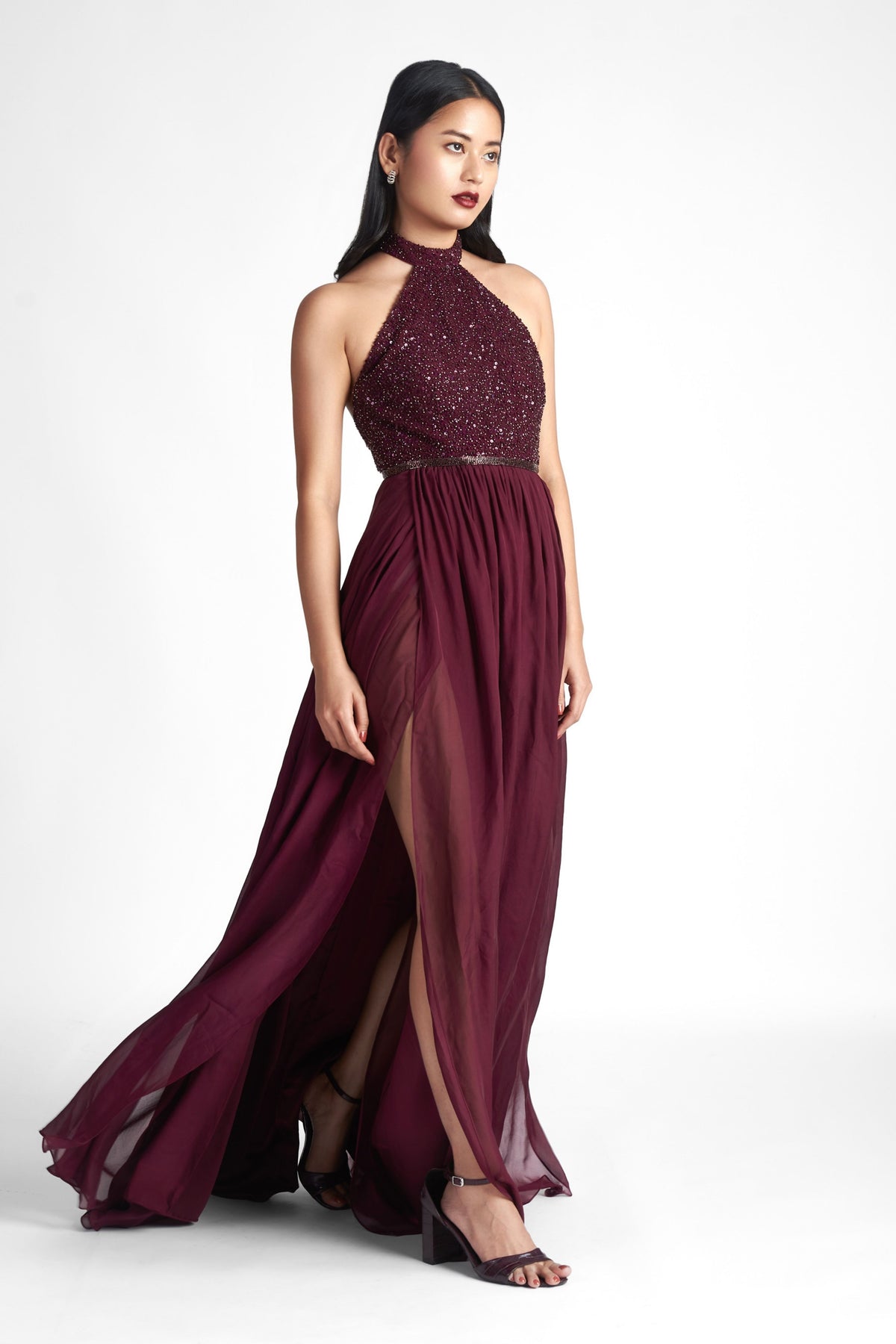 Purple Teresa Lite Gown