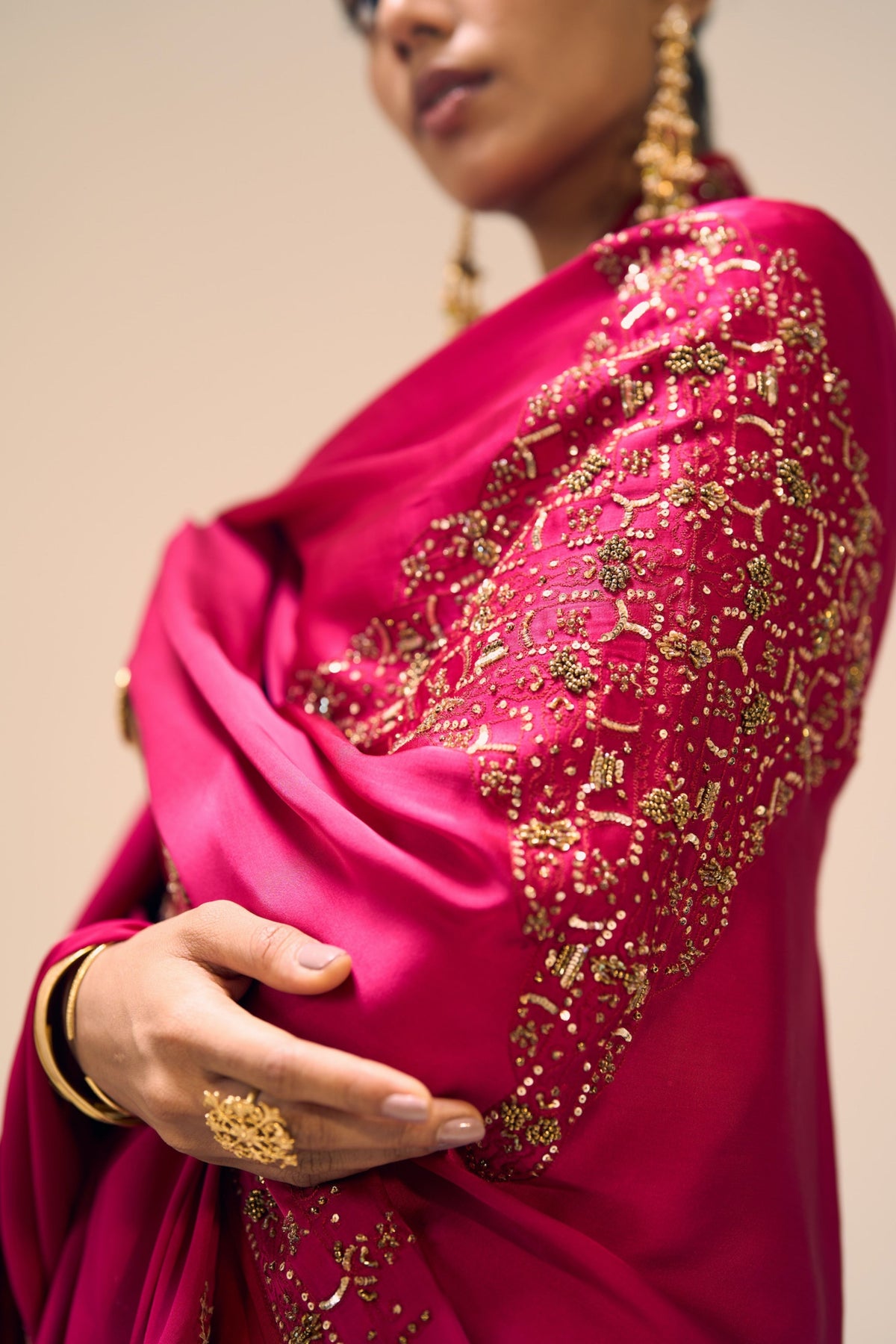 Pink Isha Dupatta