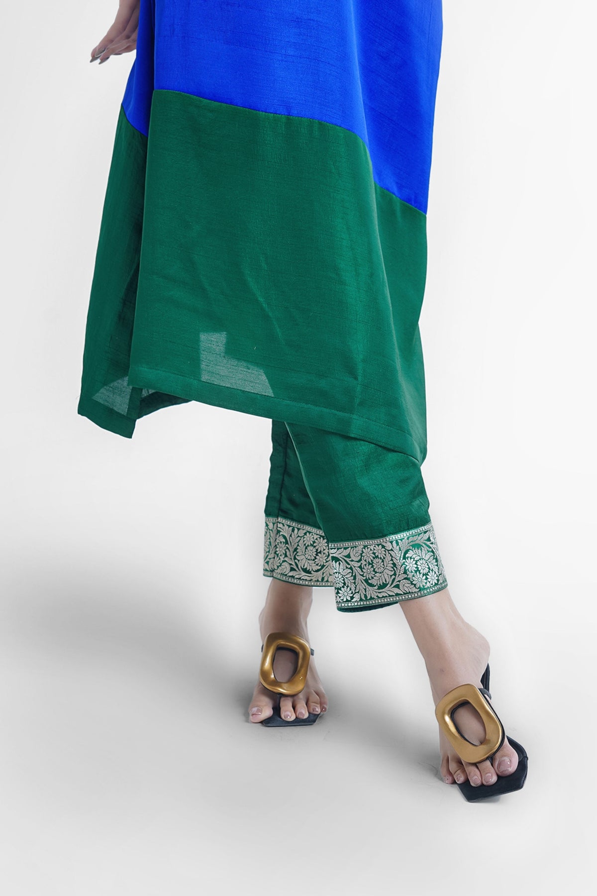 Moss Kaftan Kurta Set