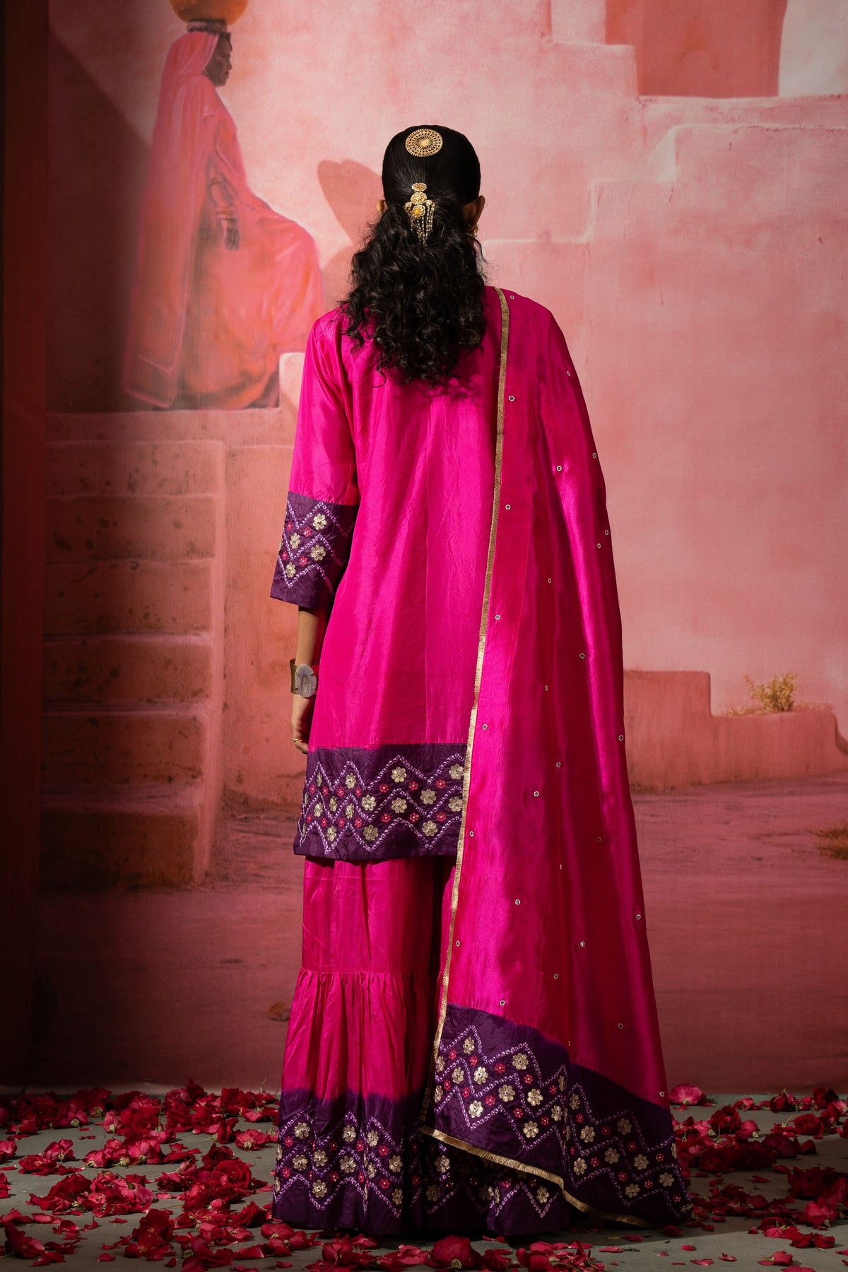 Rangeela Pink Sharara