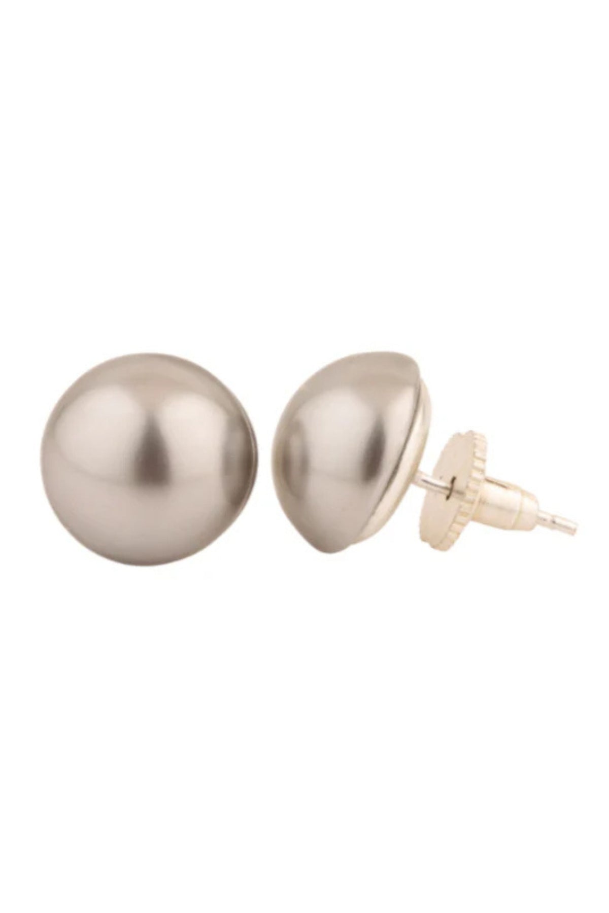 Silver 10mm Stud Earring