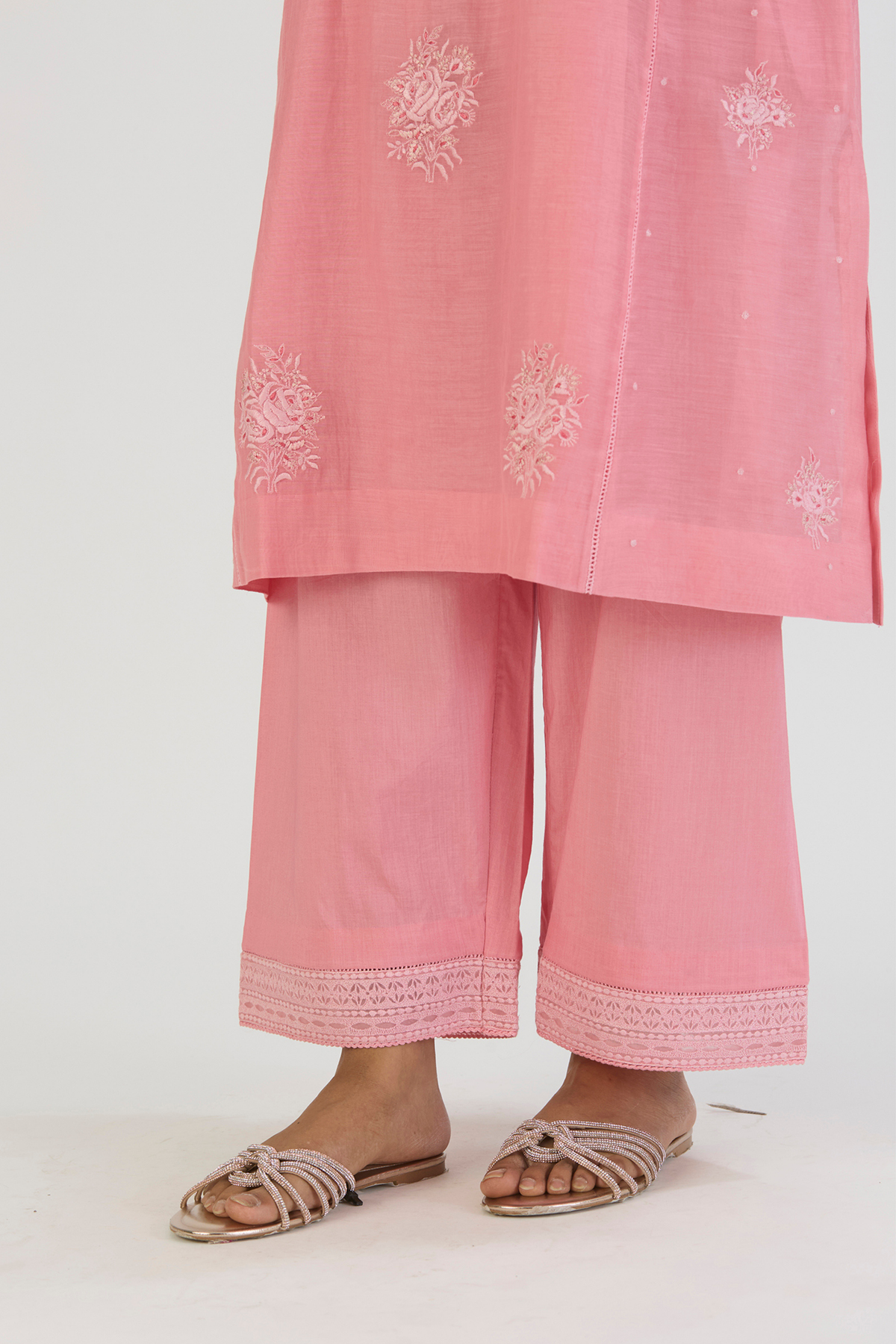 Bright Pink Aadhya Kurta Pant