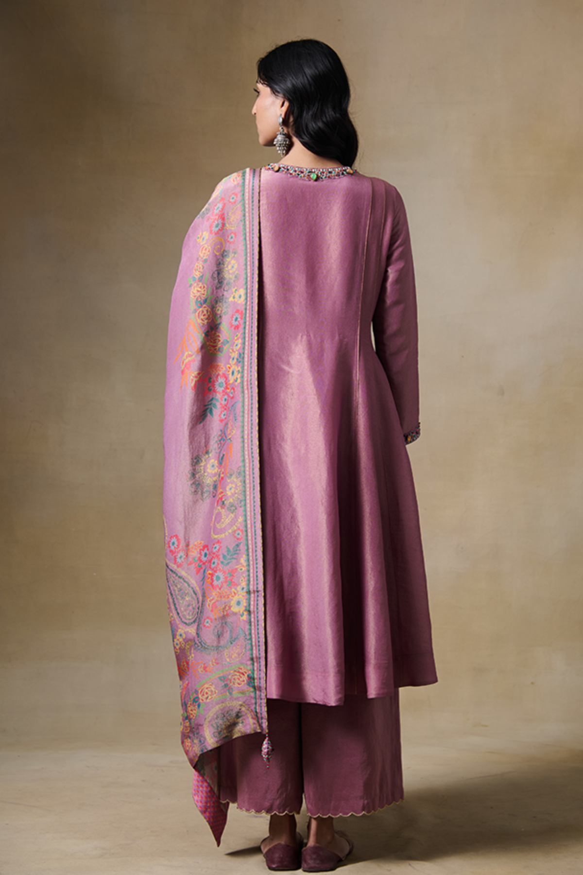 Farima Kurta Set in Pink