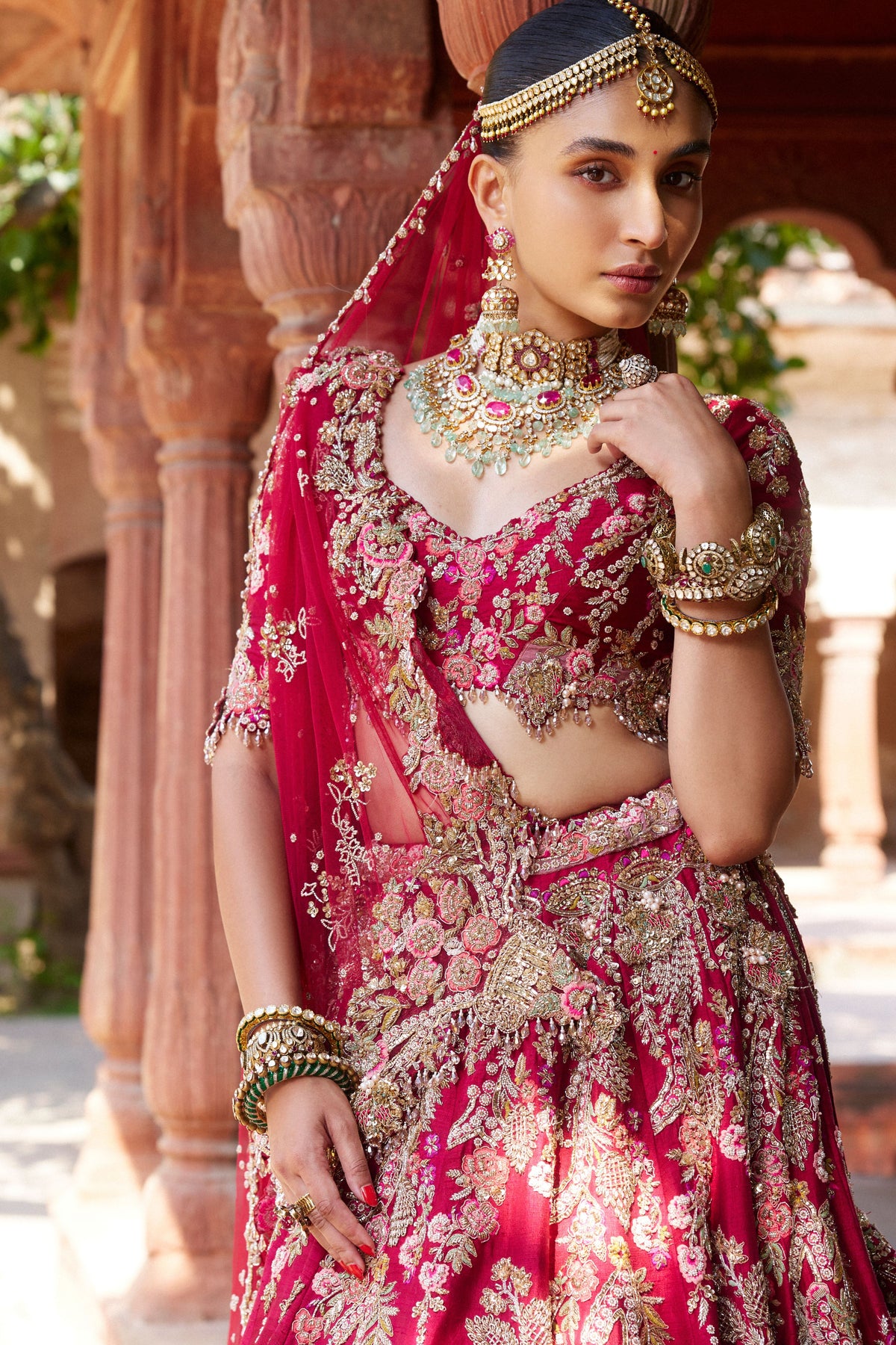 Indraja Bridal Lehenga Set