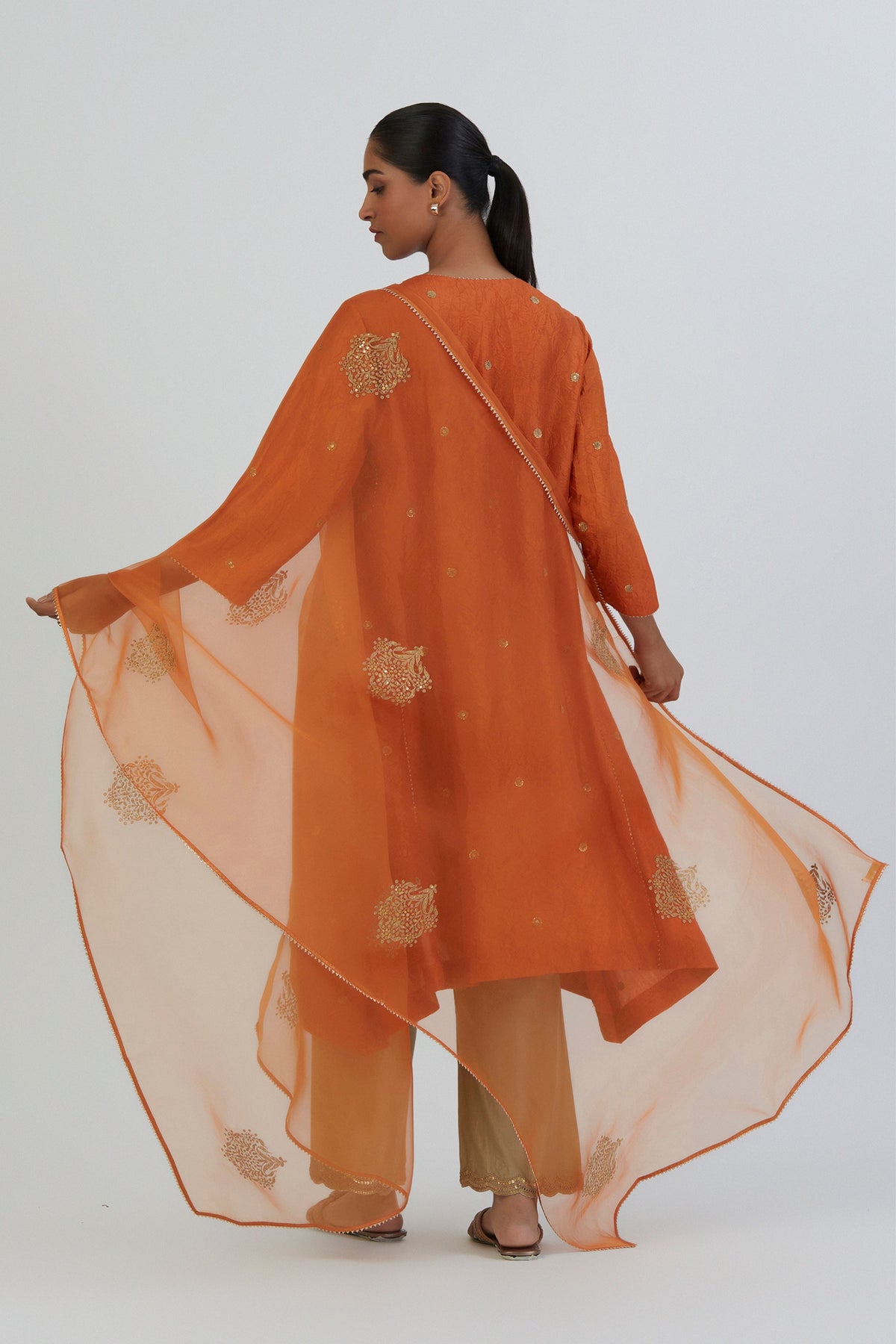 Deepa Orange Dupatta