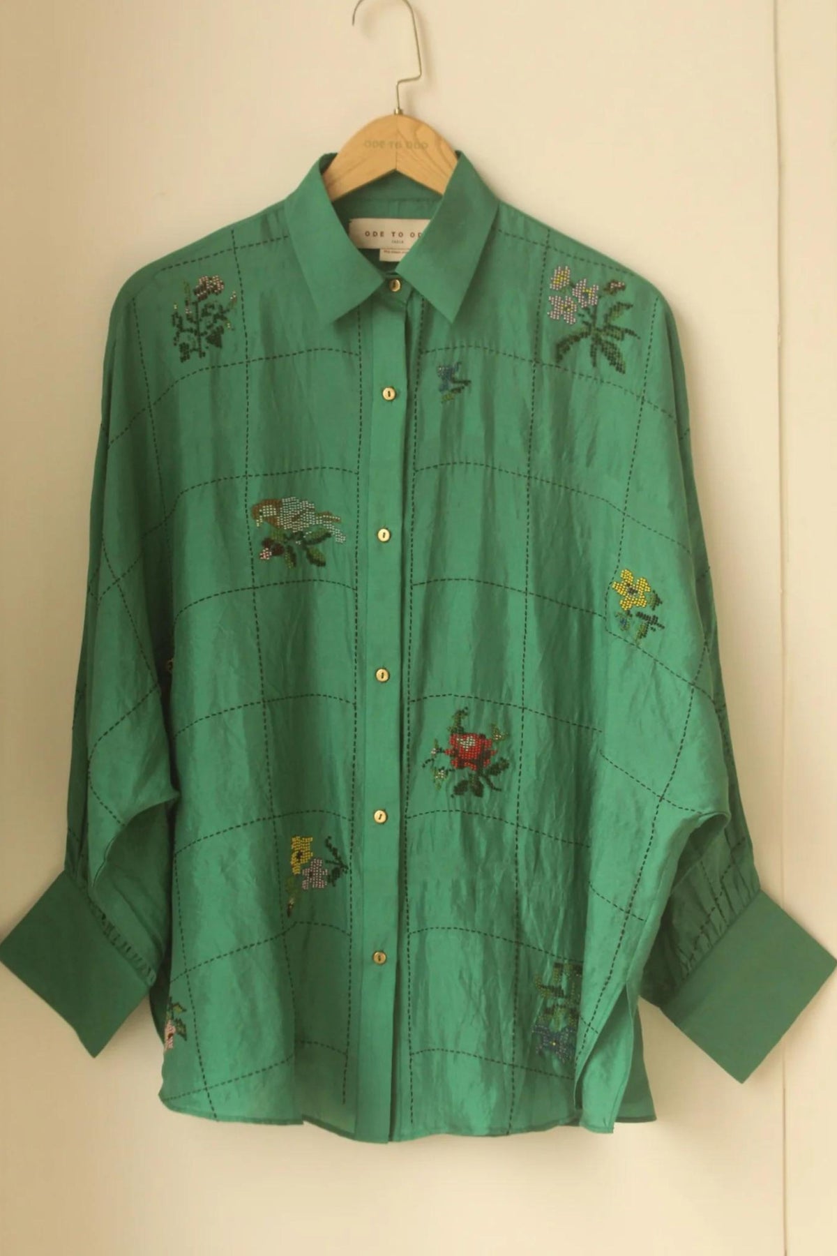 Jaipur Dreams Green Shirt