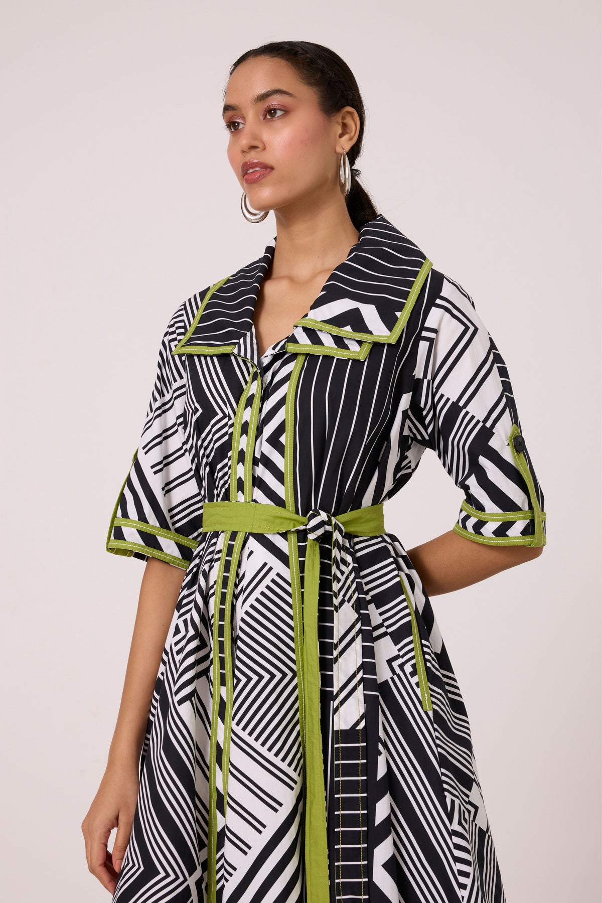 Juniper Asymmetric Printed Dress