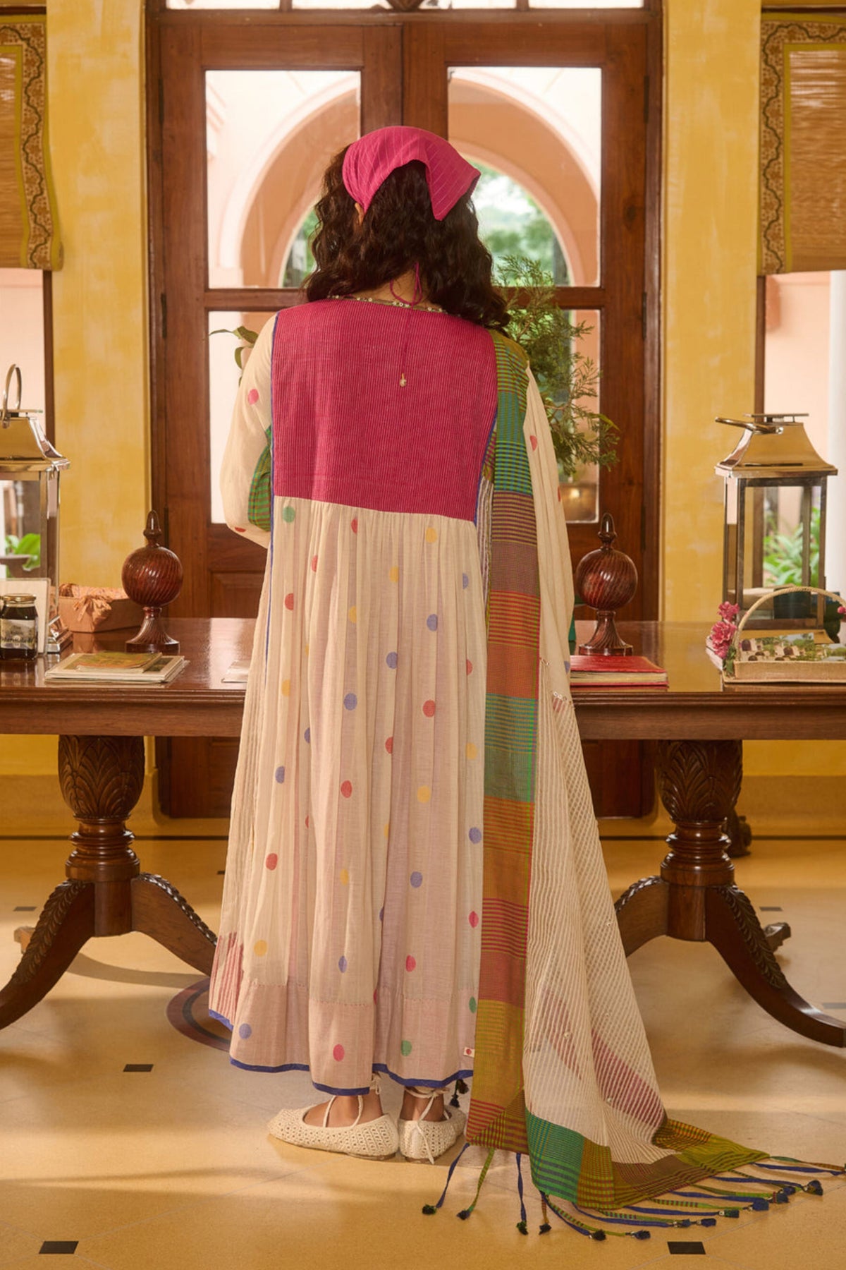 Multicolor Annie Anarkali