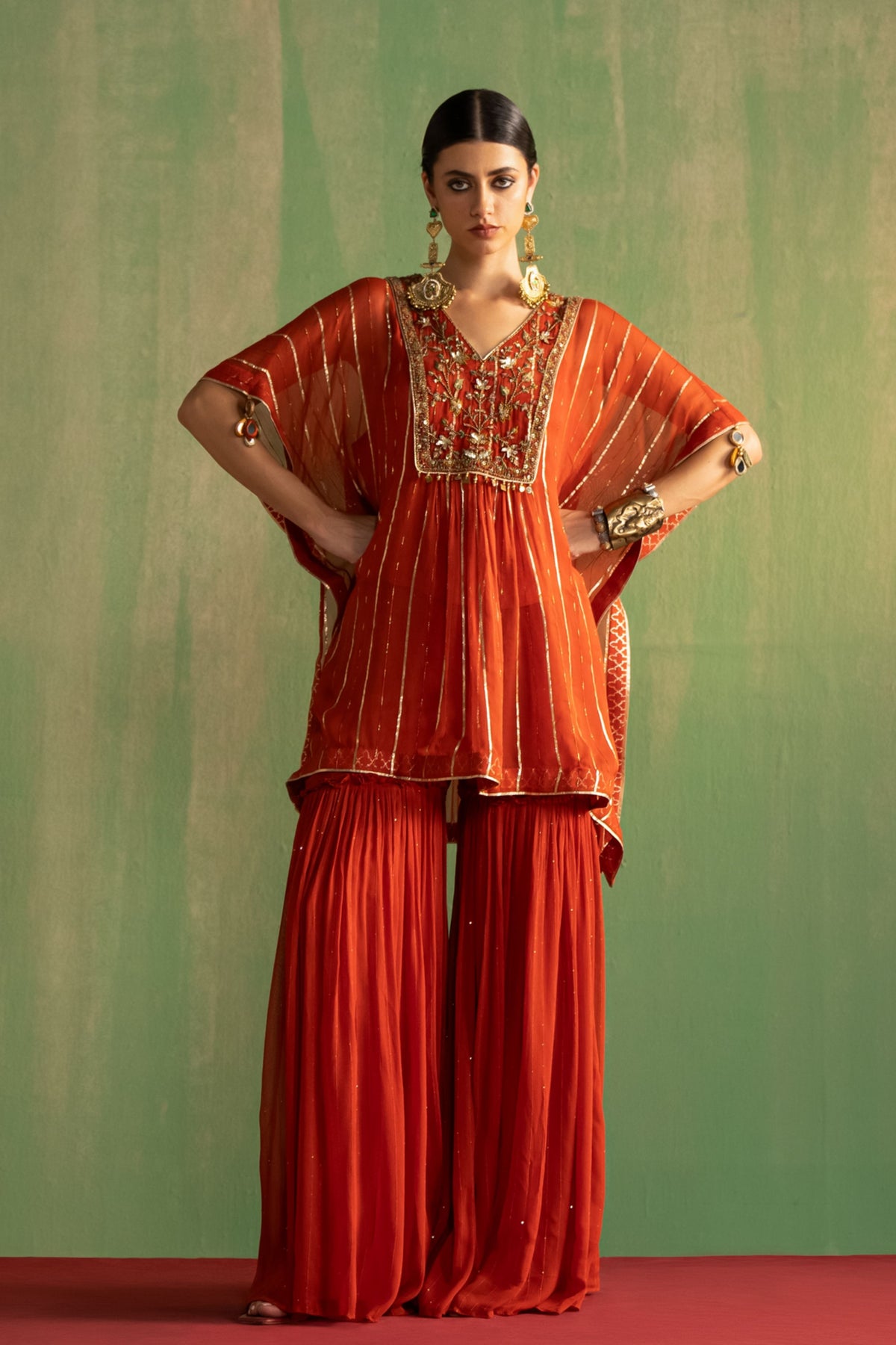 Nyla Kaftan Set