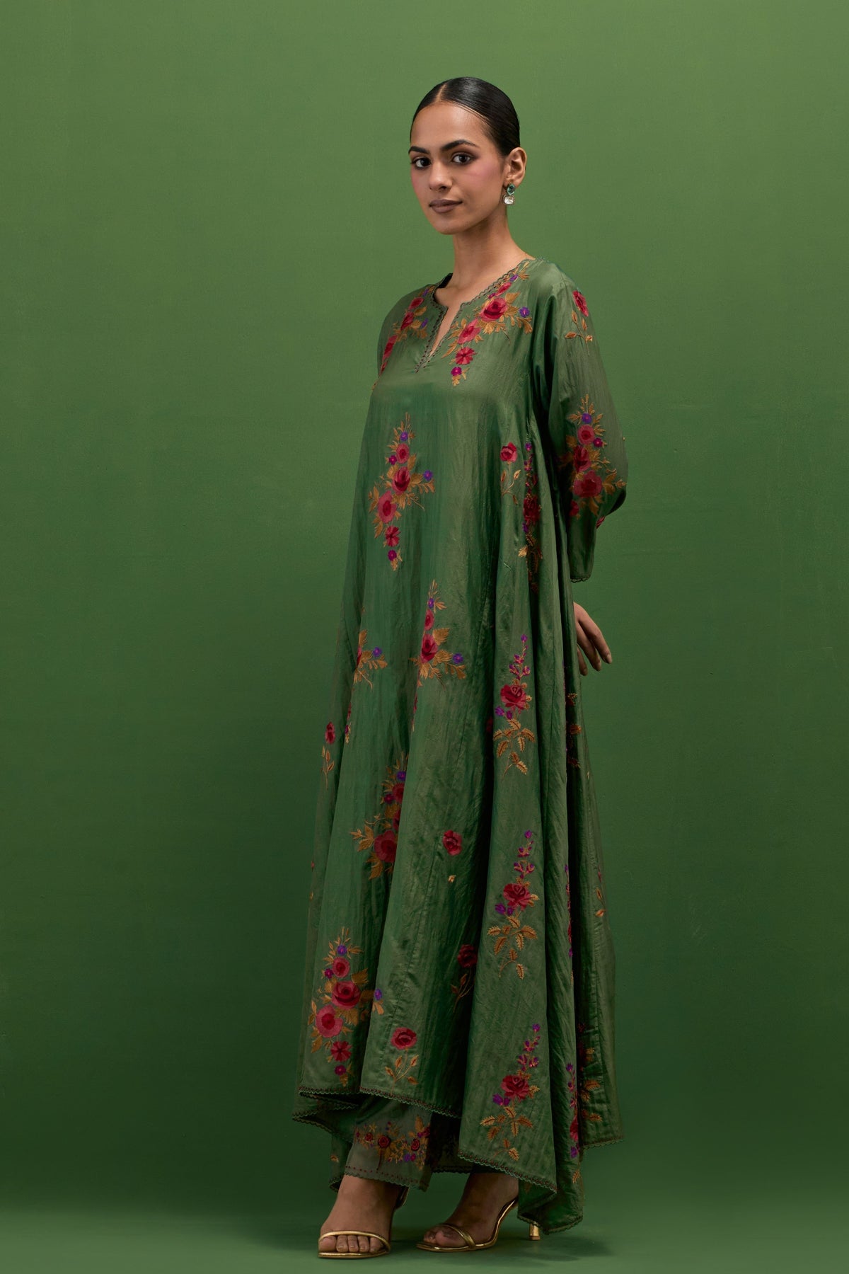 Brunswick Green Kurta Set