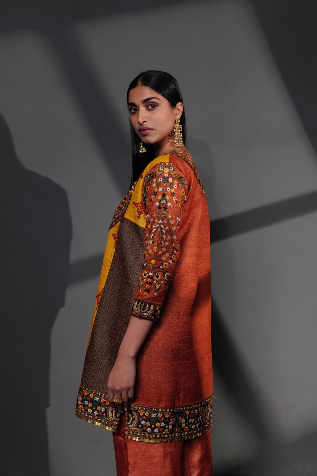 Multicolor Embroidery Kurta