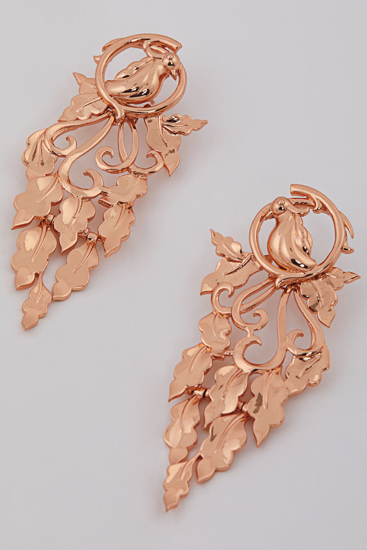 Birds of paradise earrings