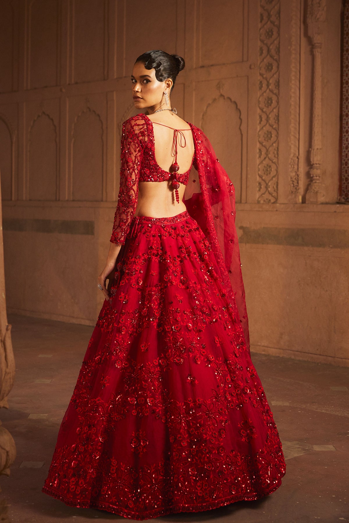 Gul Lehenga Set