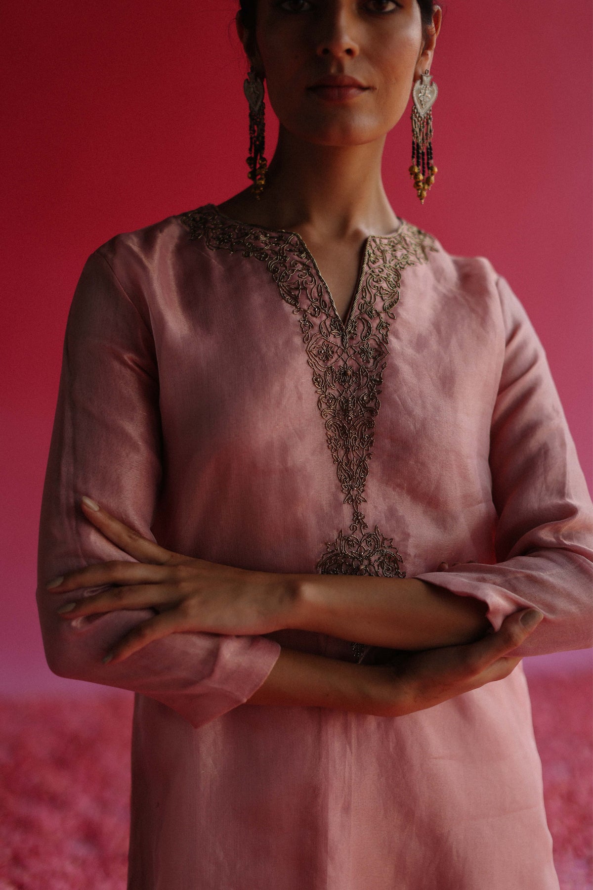 Kaljo Pink Kurta