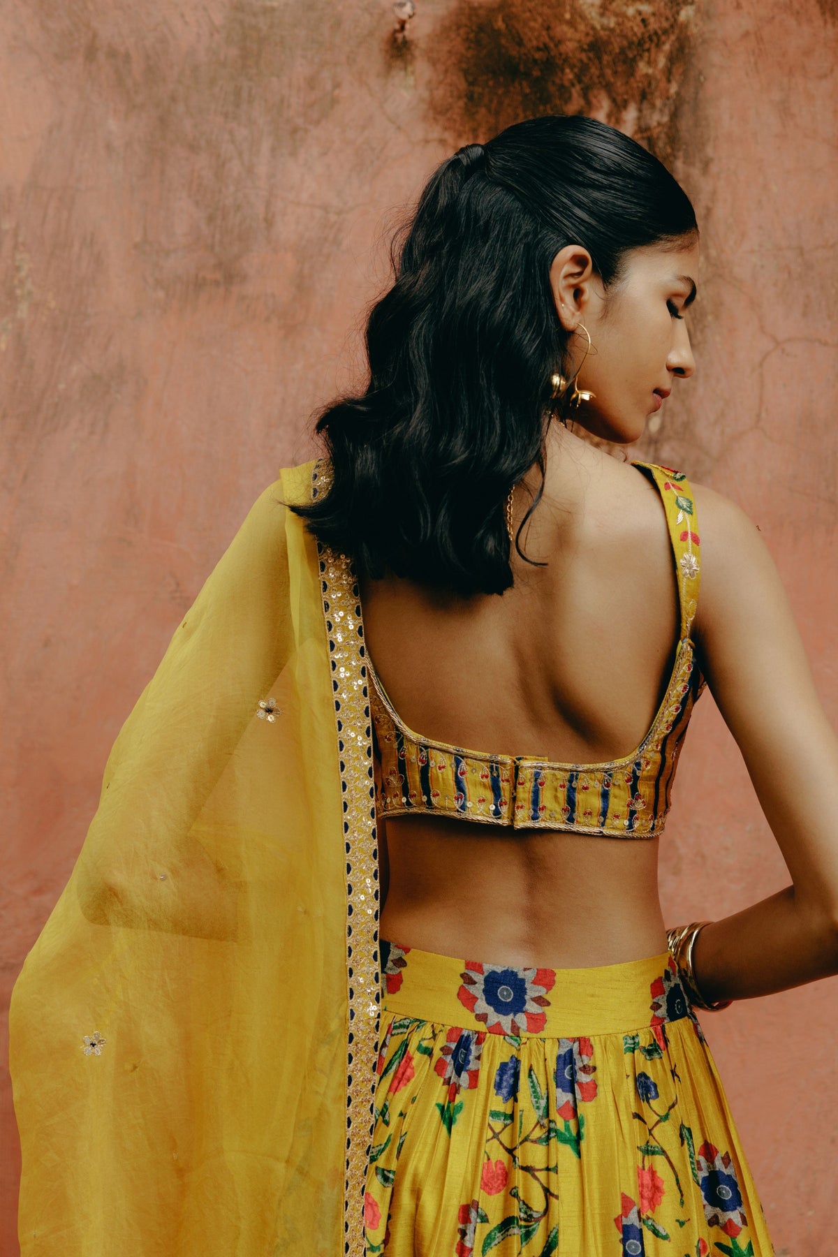 Sunflower Yellow Lehenga Set