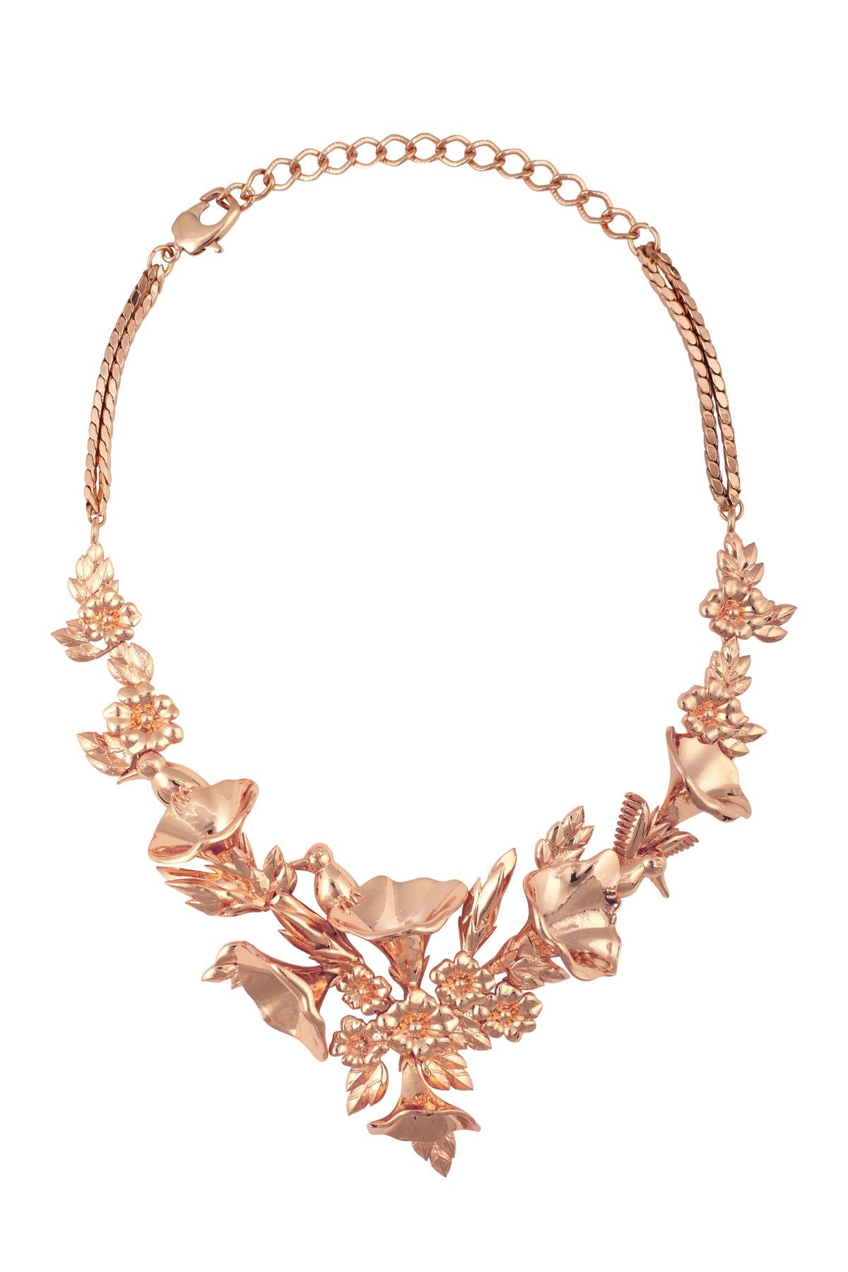 Rose gold sylva necklace