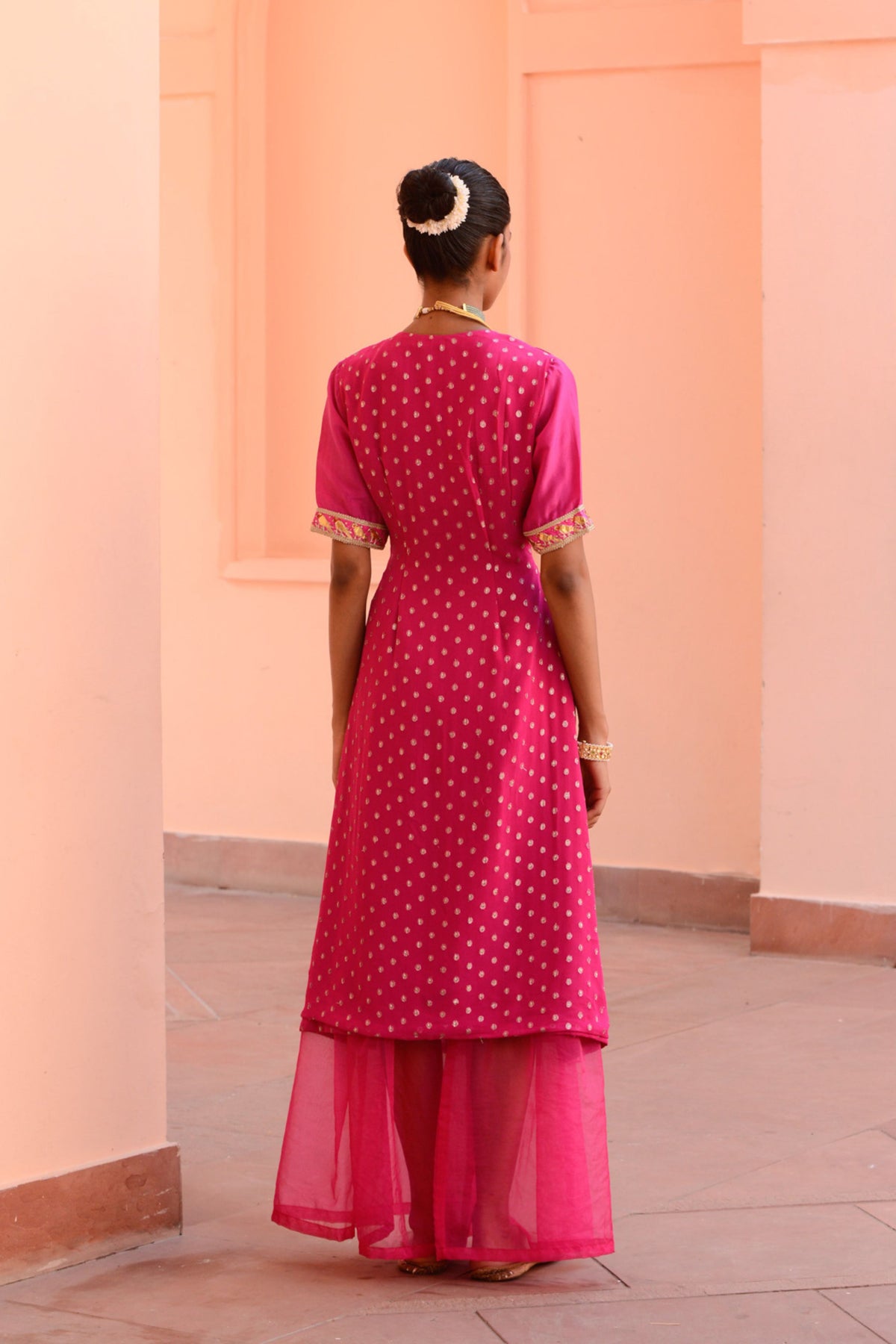 Roseate Fusion Kurta Set