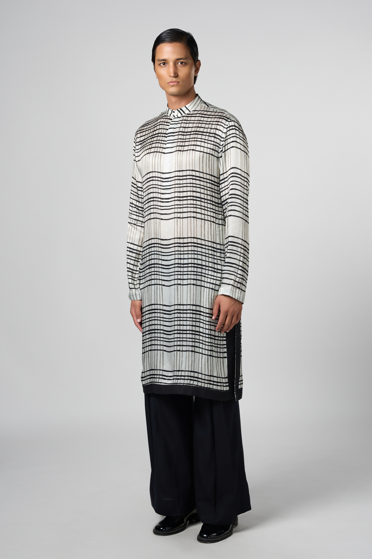 Urban Checkered Kurta