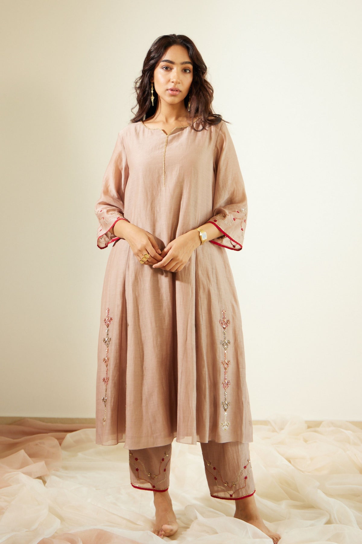 Grey Vrinda Kurta