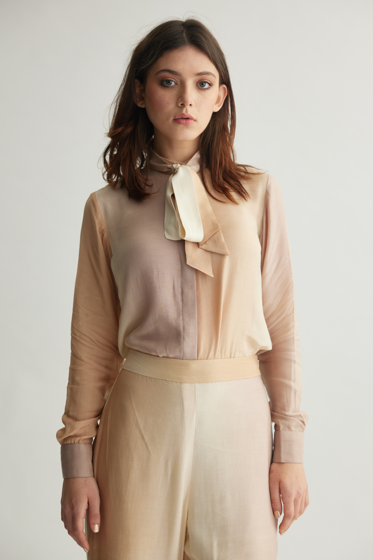 Beige Ombre Shirt