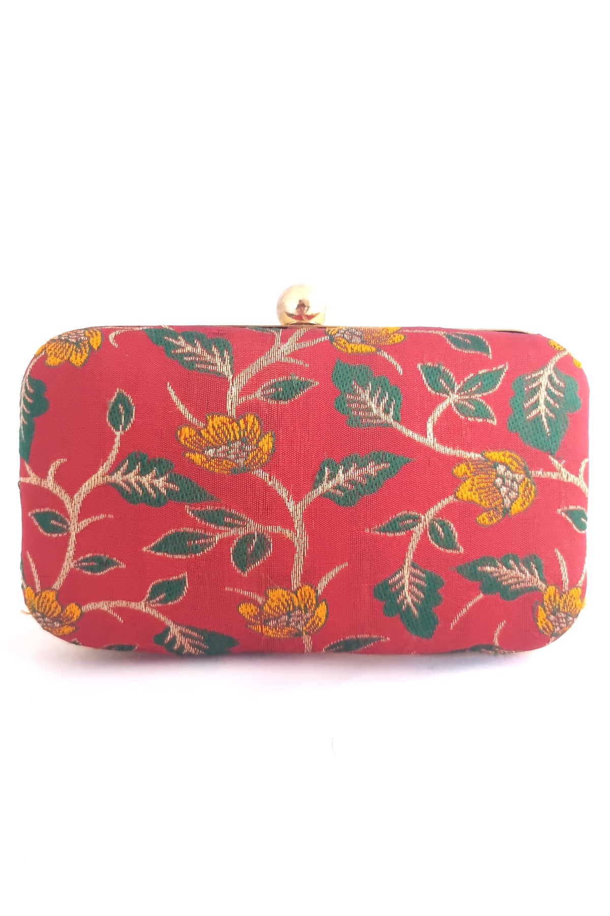 Relic Floral Brocade Clutch