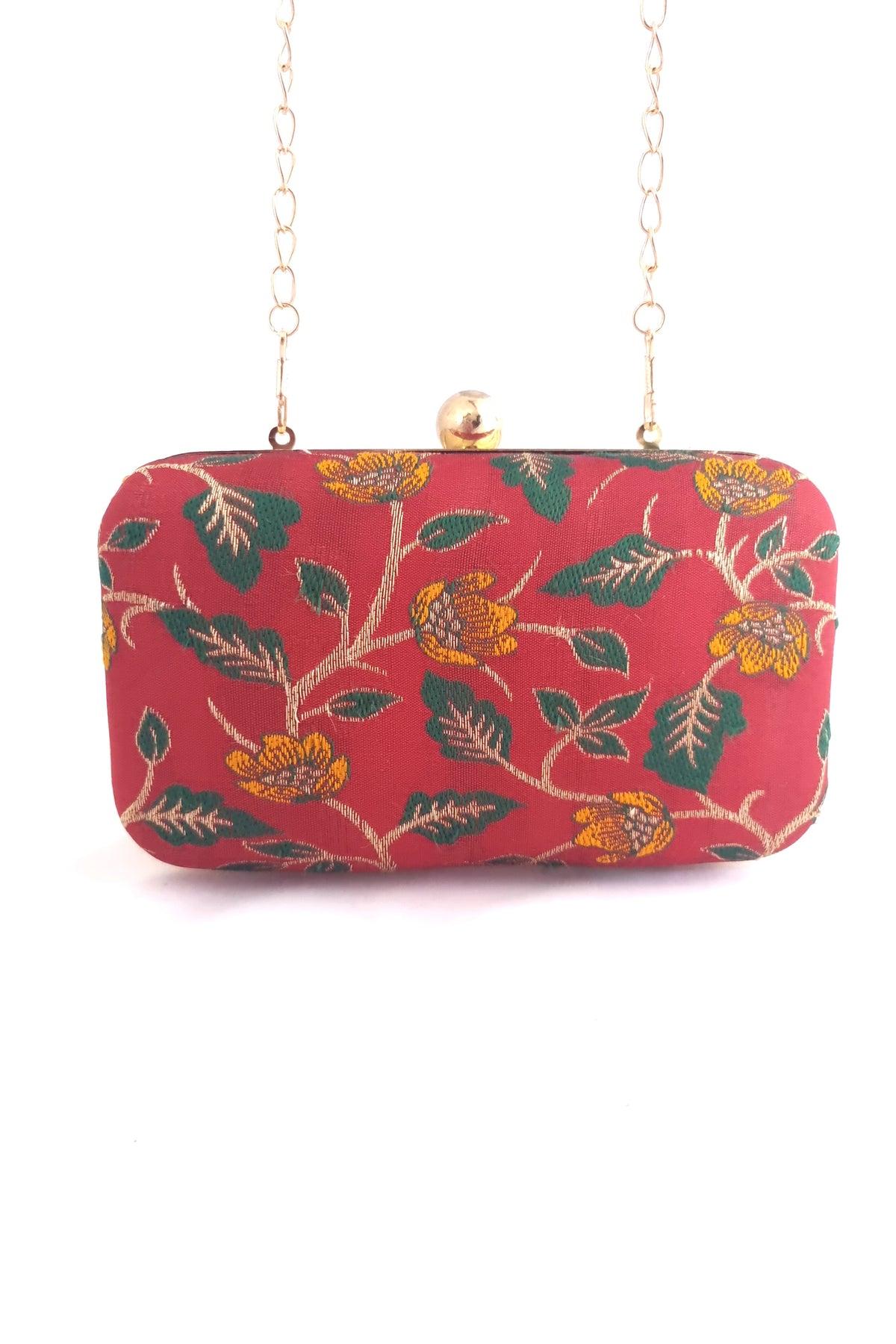 Relic Floral Brocade Clutch