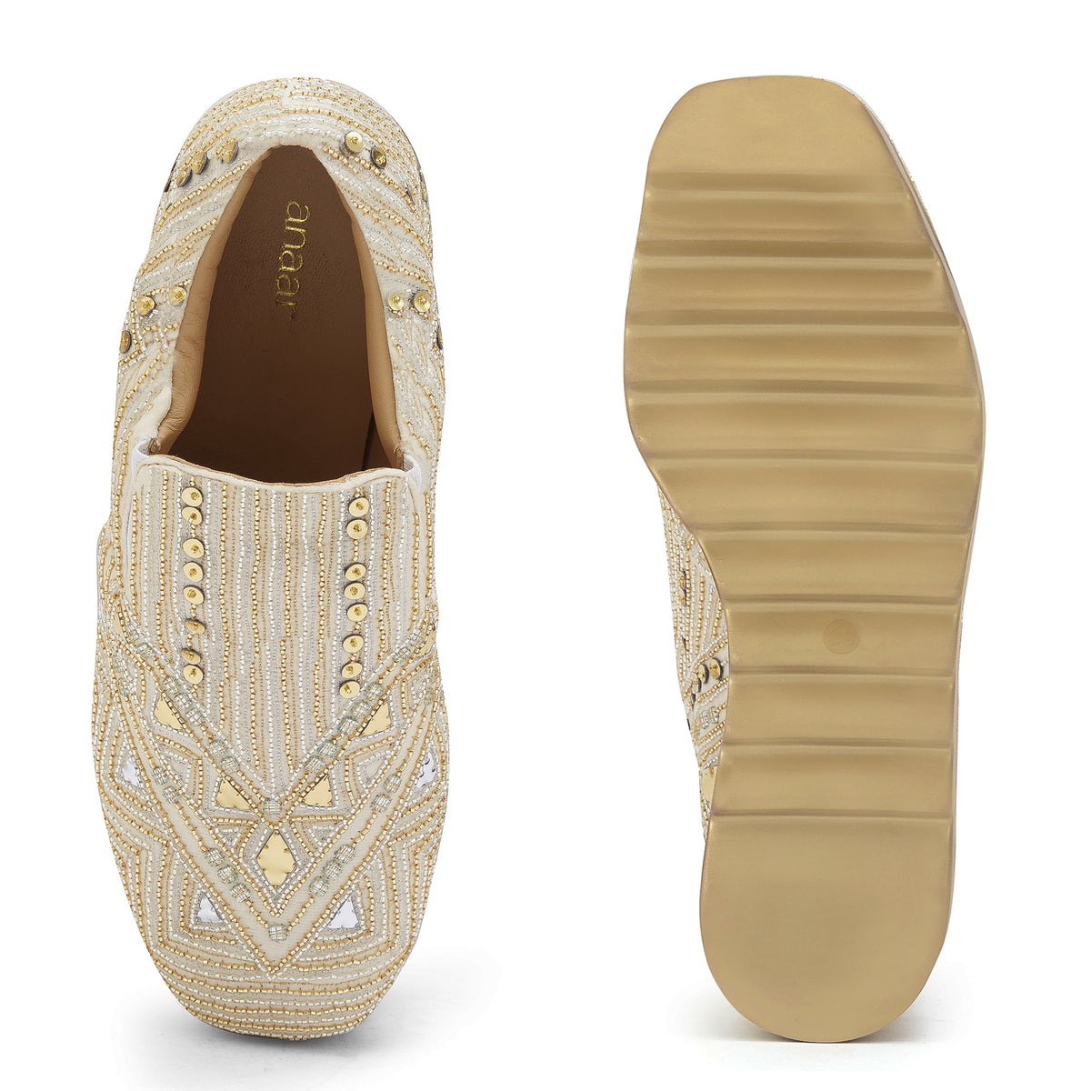 Art Deco 23 Wedding Wedge Sneakers