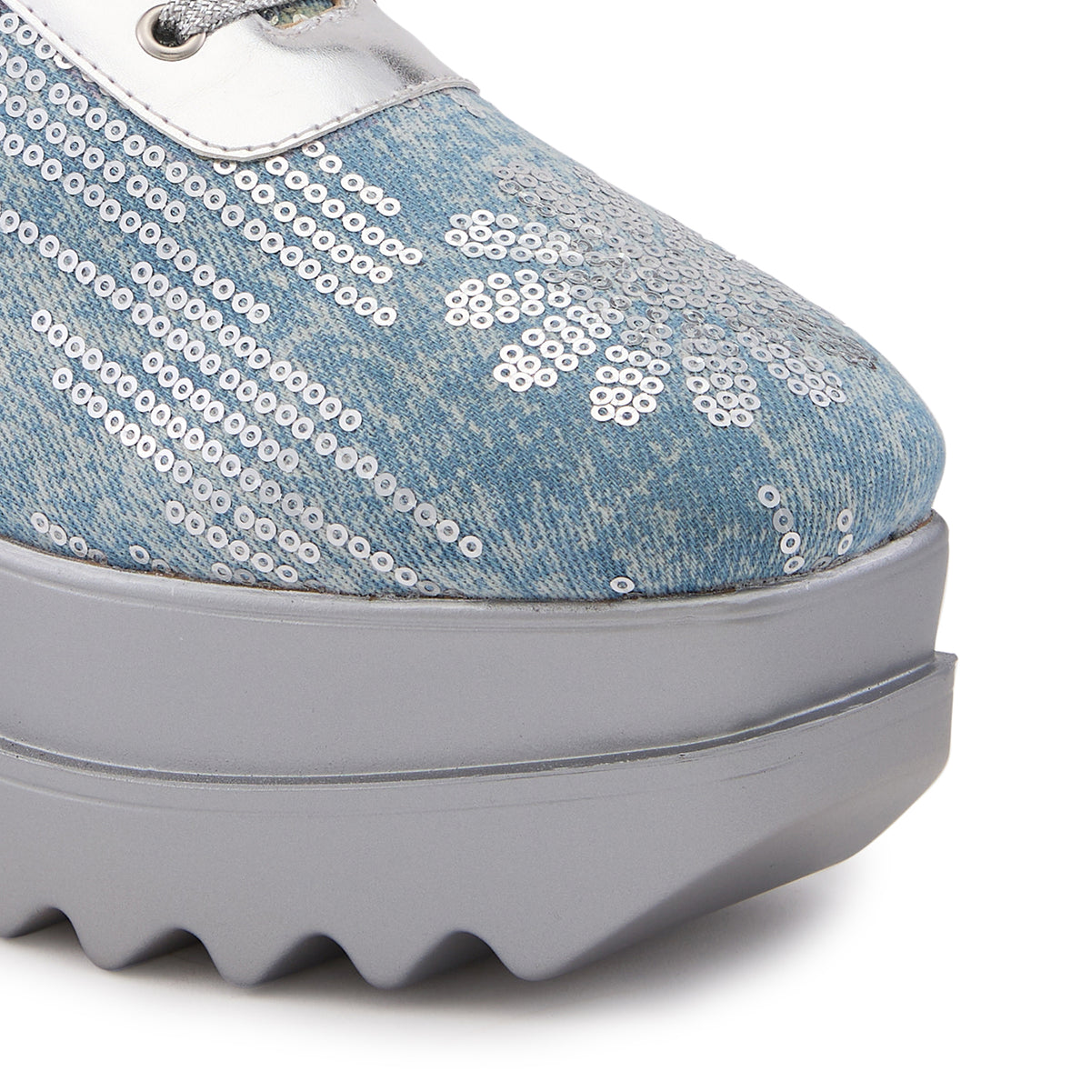 Blue Moon Wedge Sneakers