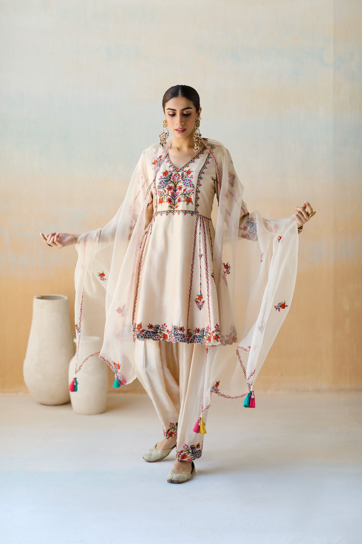 Ivory Kurta Set