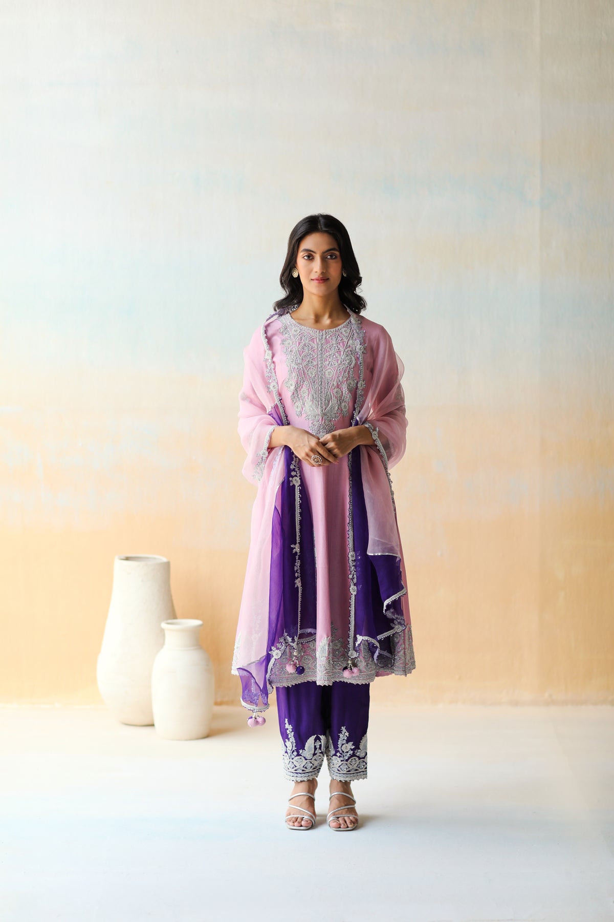 Lilac Kurta Set