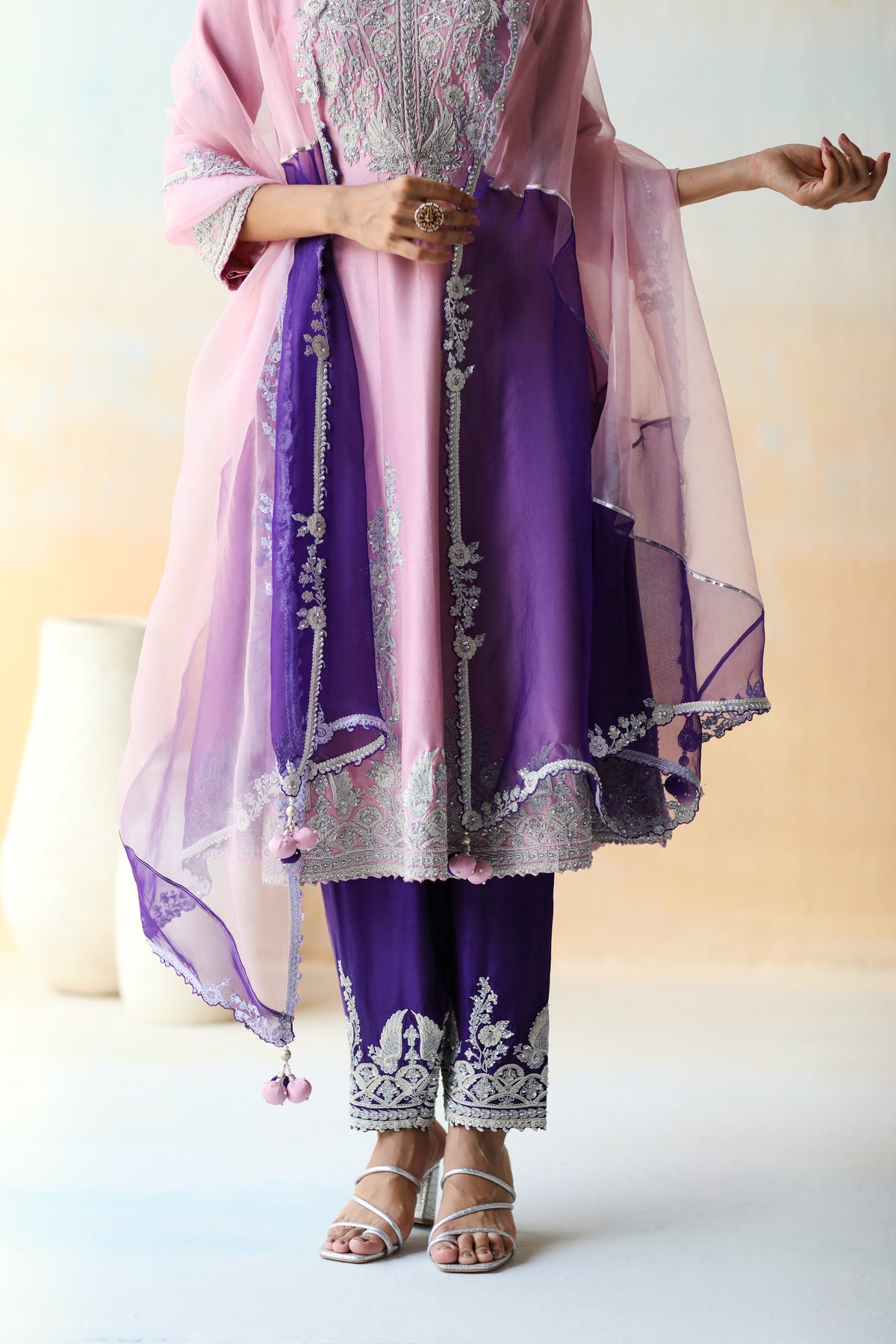 Lilac Kurta Set