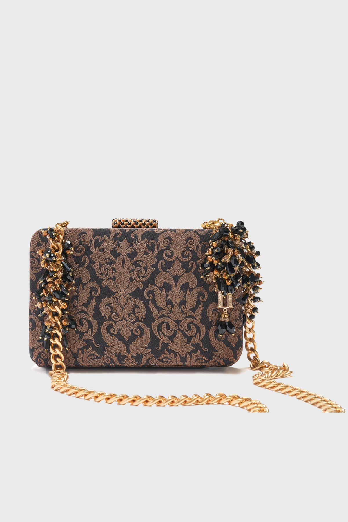 Copper Brocade Bag