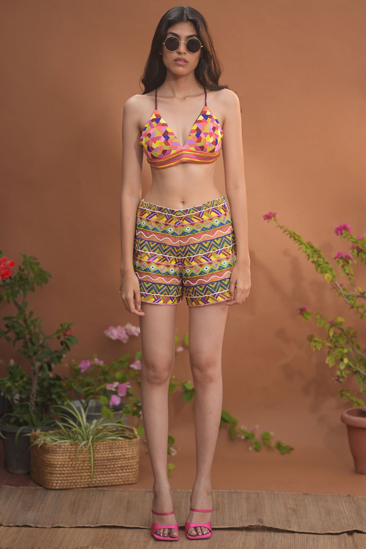 Marrakesh Embriodered Gypsy Shorts