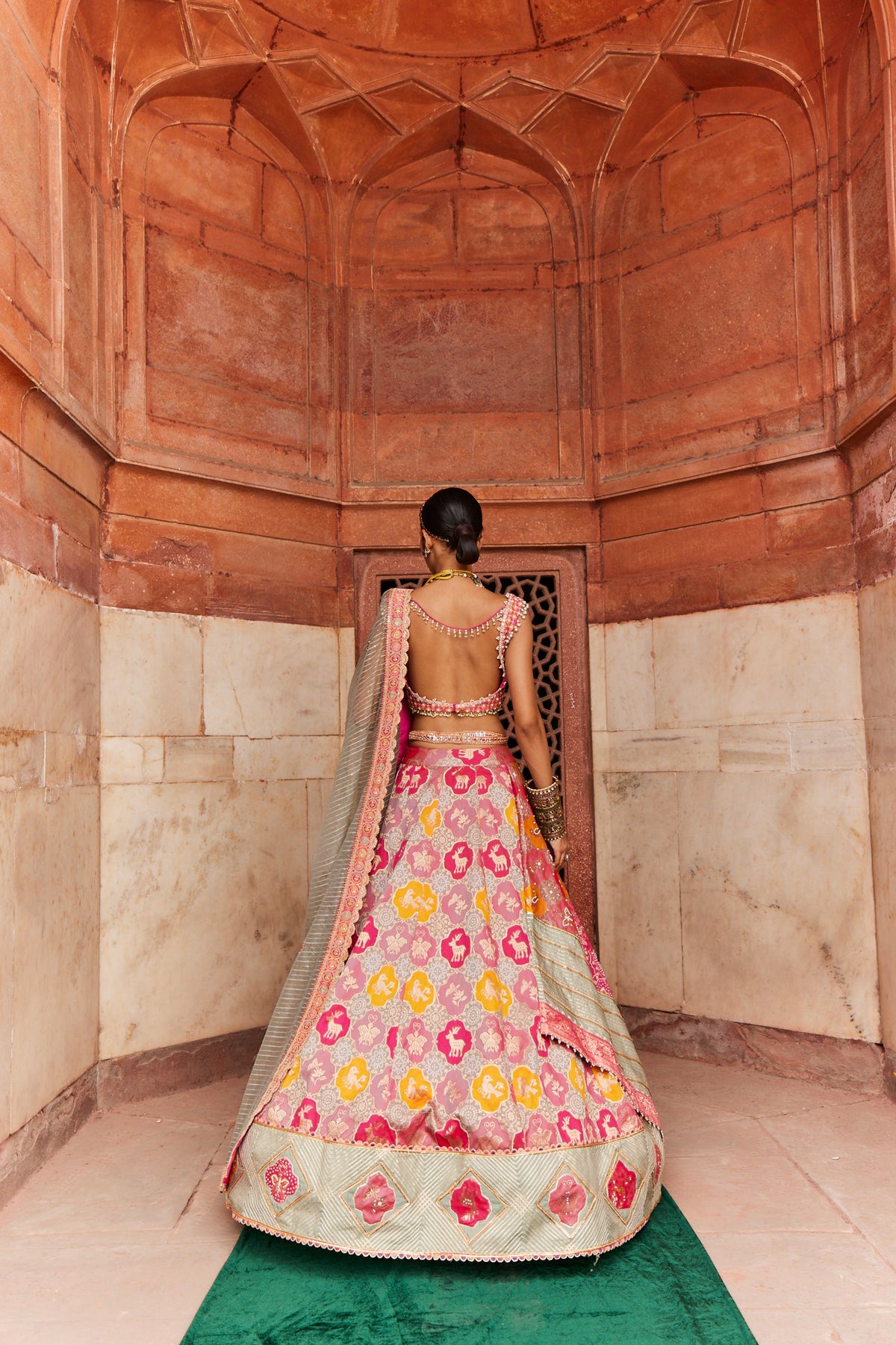 Hot Pink Lehenga Set