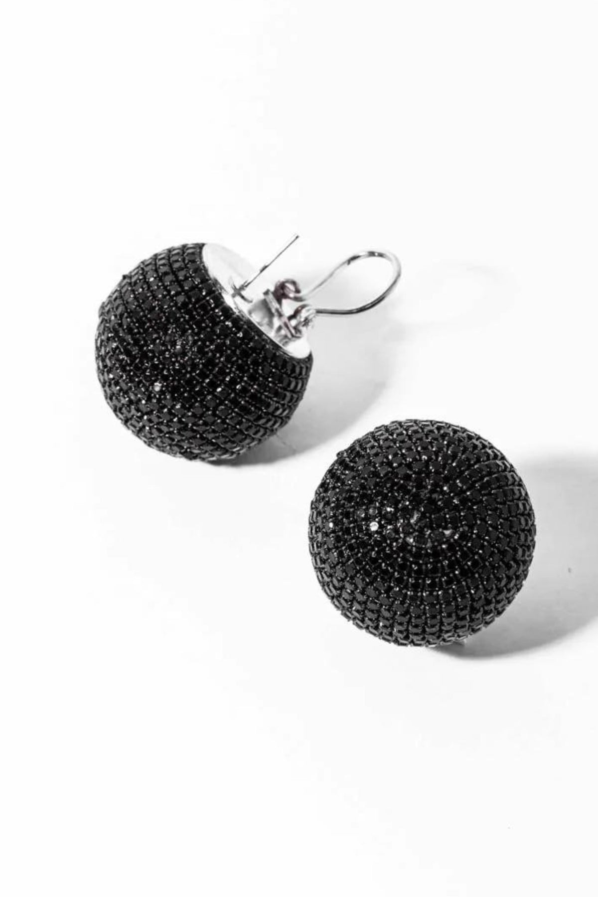 Mini Aurora Studs In Black Gunmetal