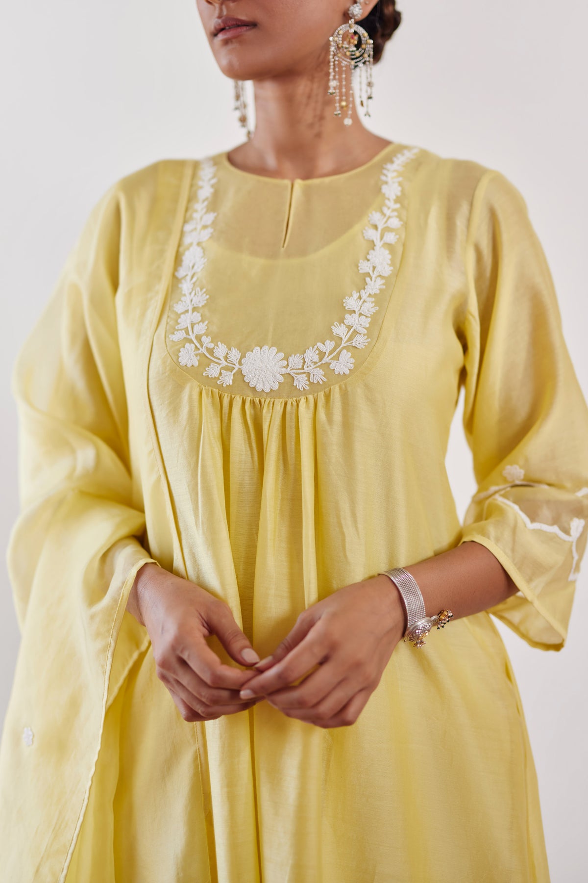 Yellow Zoha Kurta Set