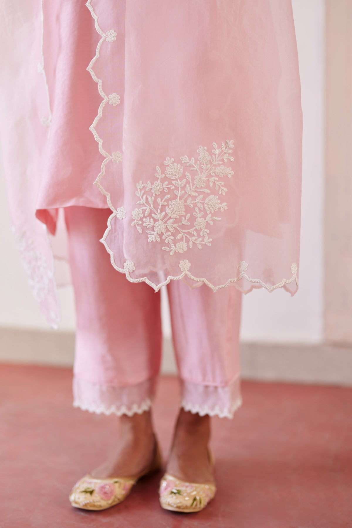 Pink Safina Kurta Set