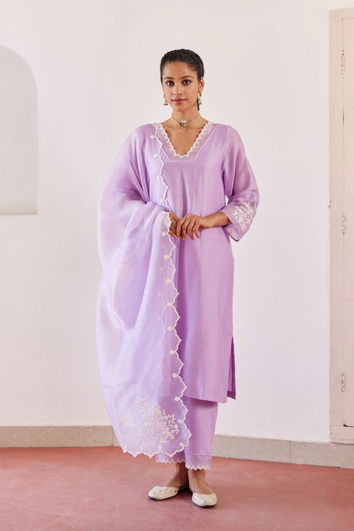 Lilac Safina Kurta Set