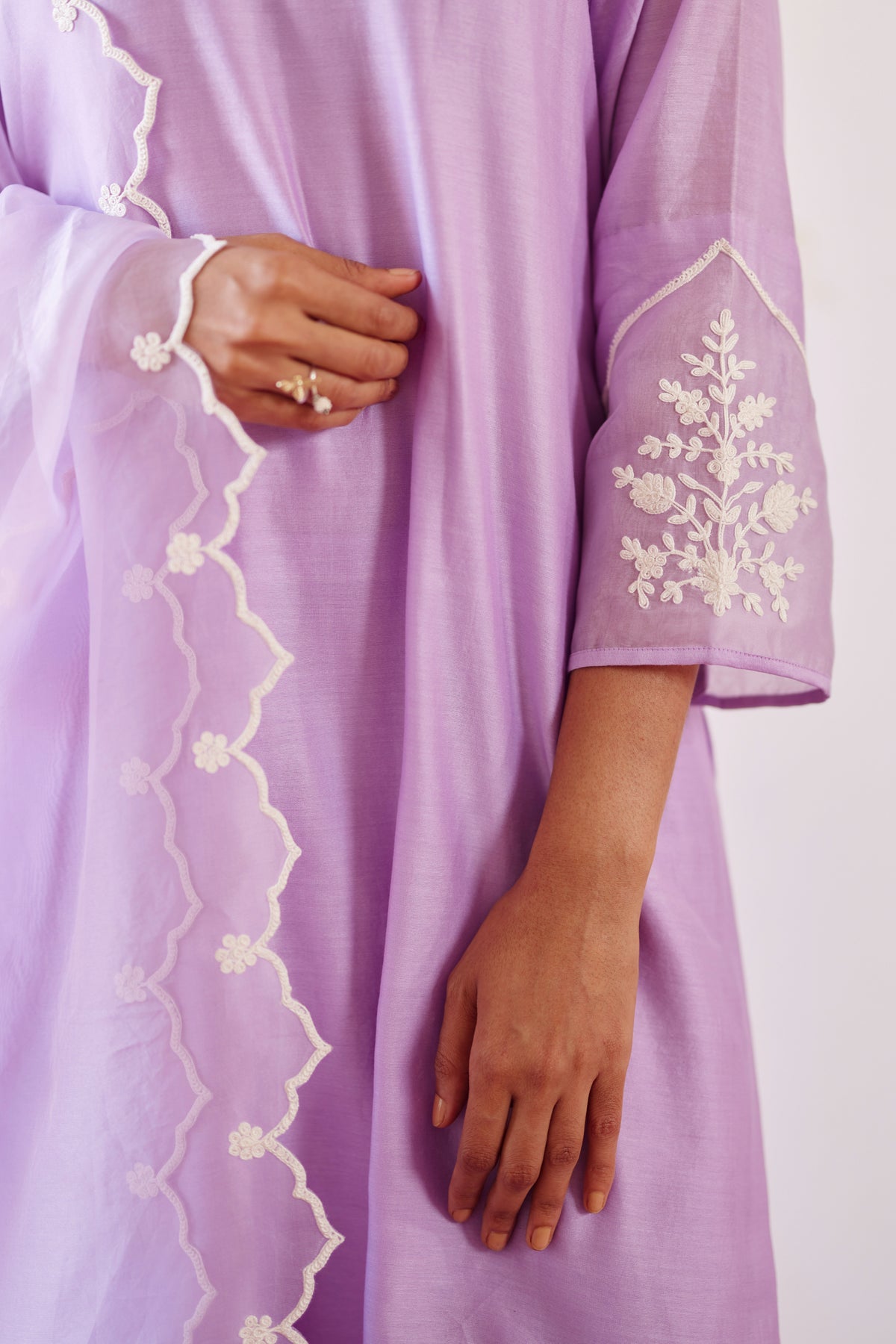 Lilac Safina Kurta Set