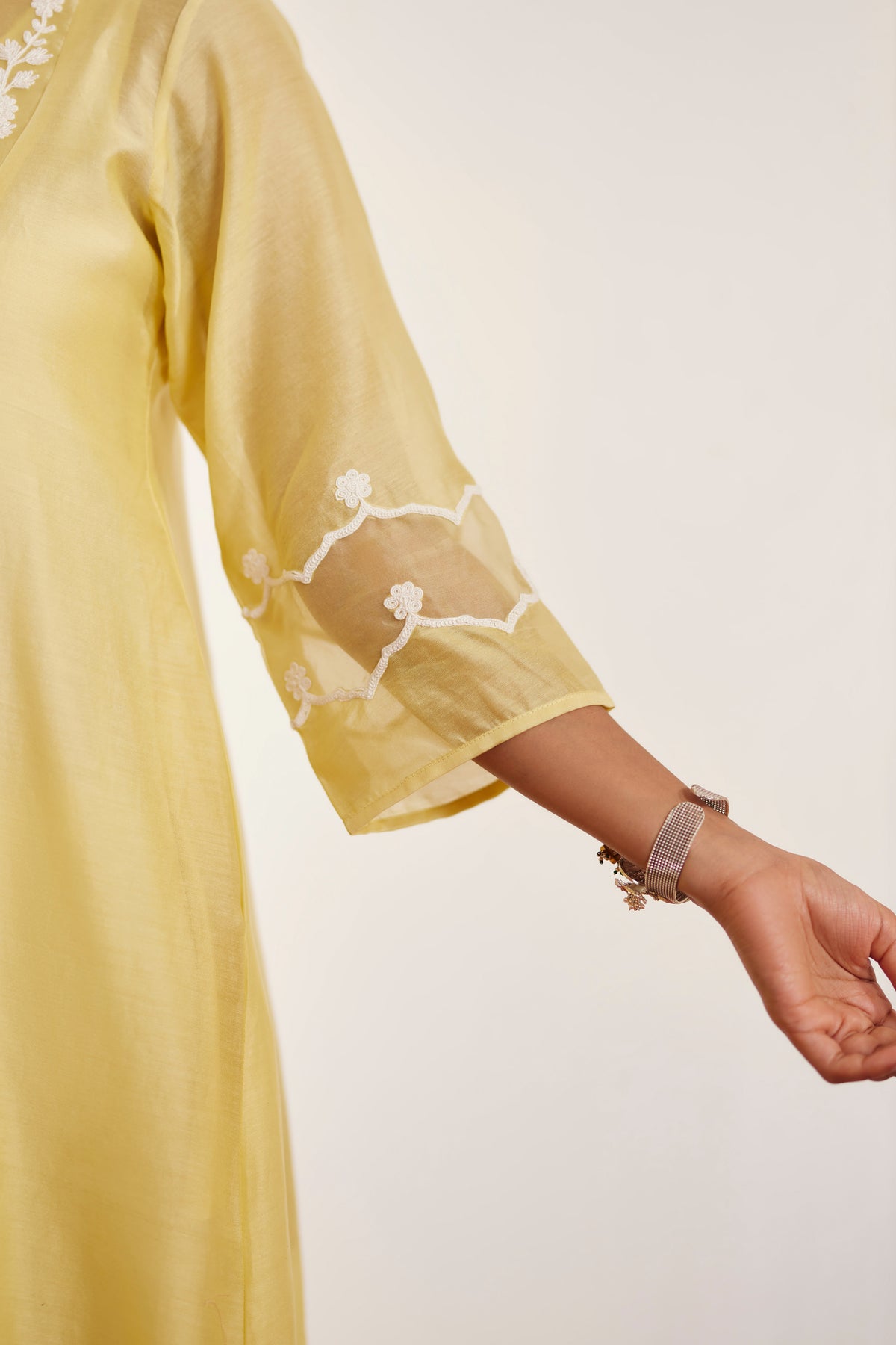 Yellow Zoha Kurta Set