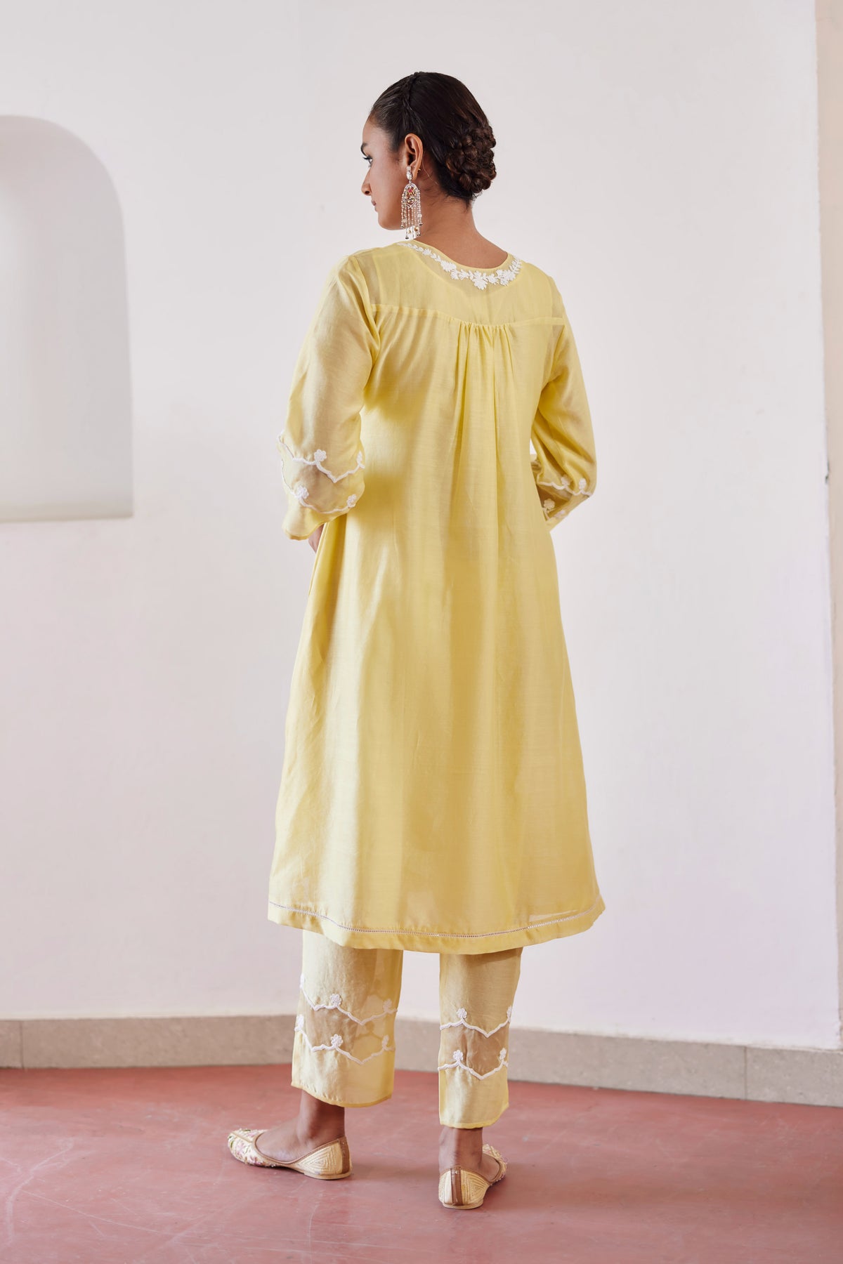 Yellow Zoha Kurta Set